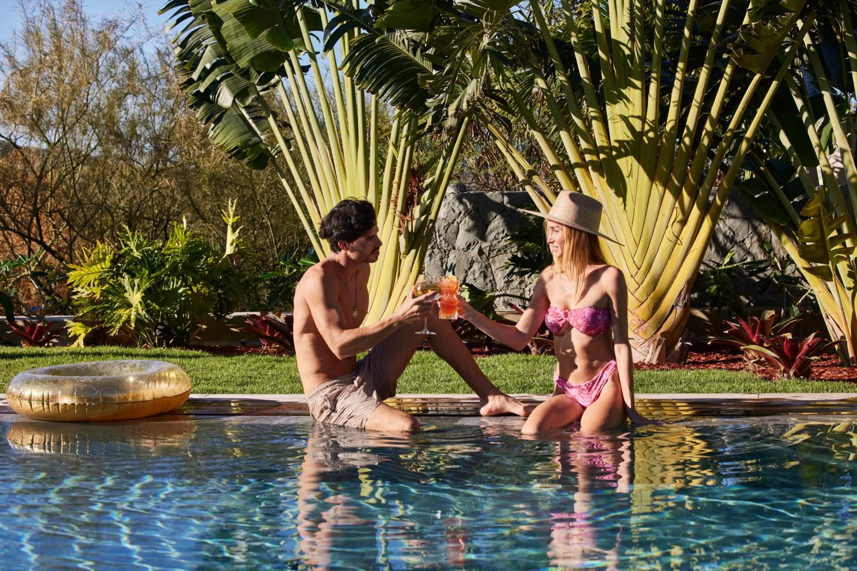 Swimming pool in Tropical Hotel St Barth