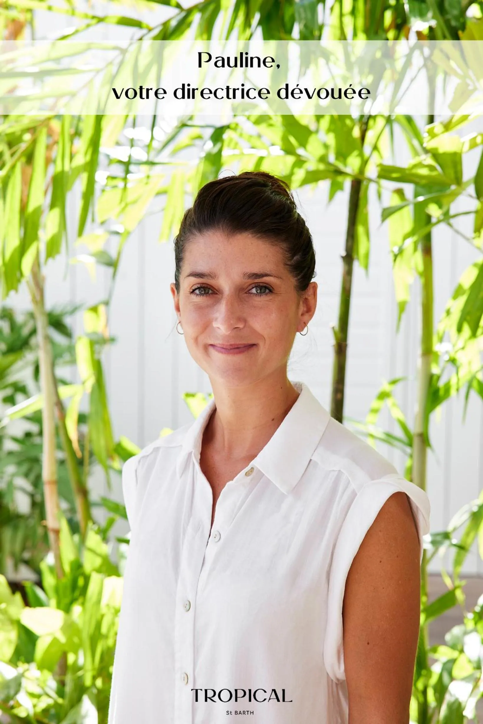 People in Tropical Hotel St Barth