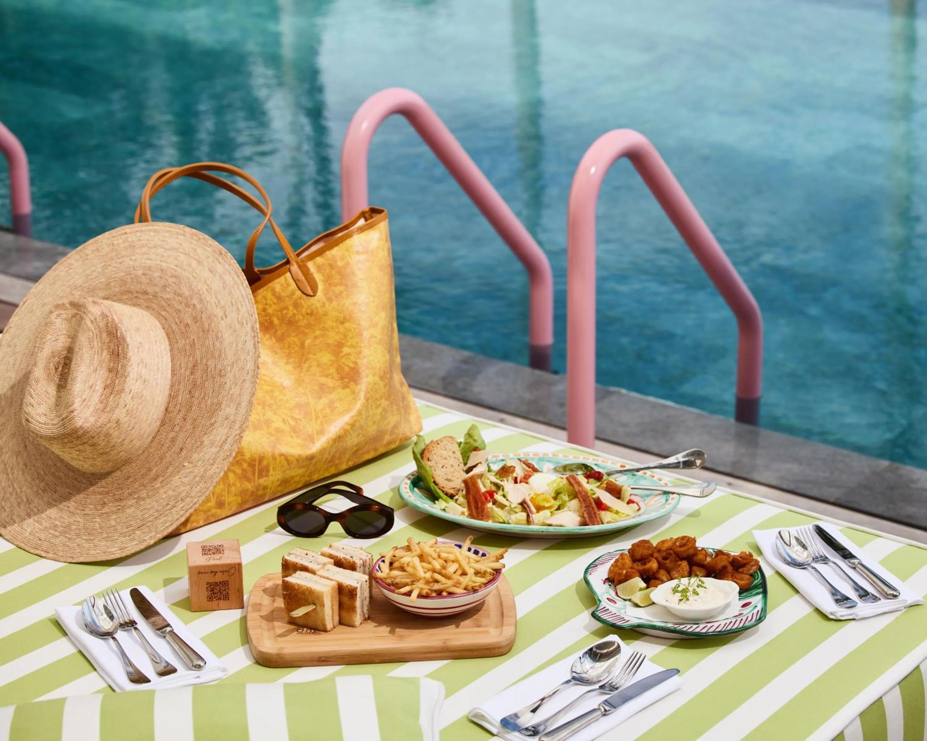 Food in Tropical Hotel St Barth