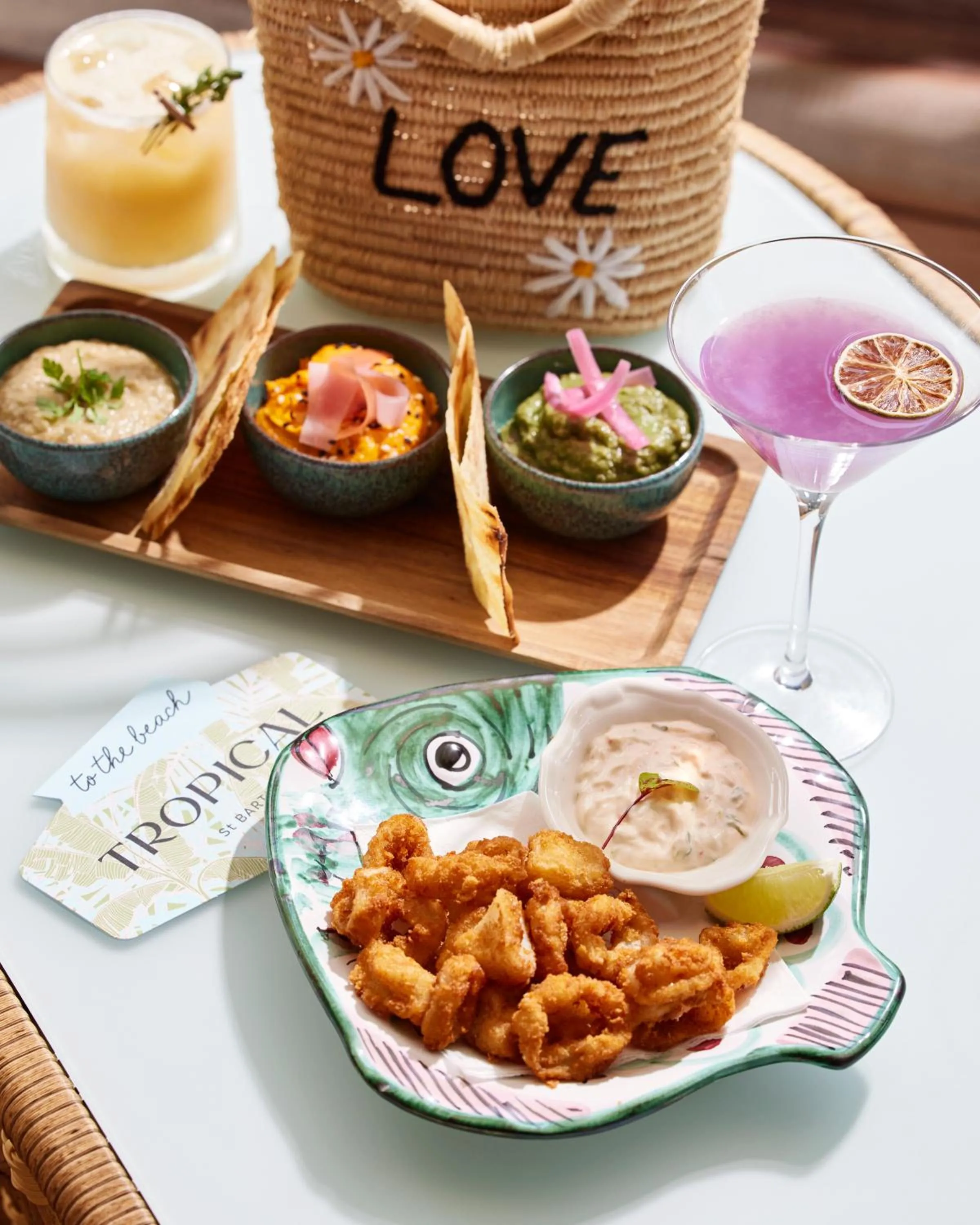 Restaurant/places to eat in Tropical Hotel St Barth