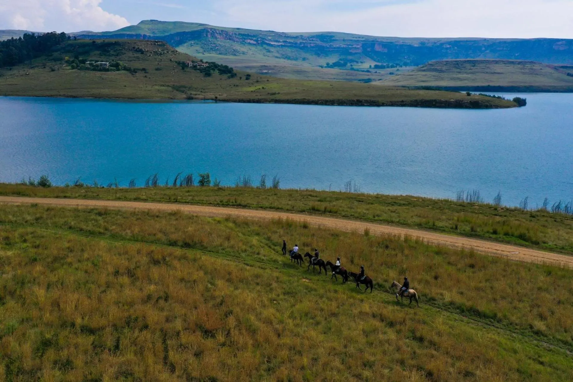 Horse-riding in First Group Qwantani