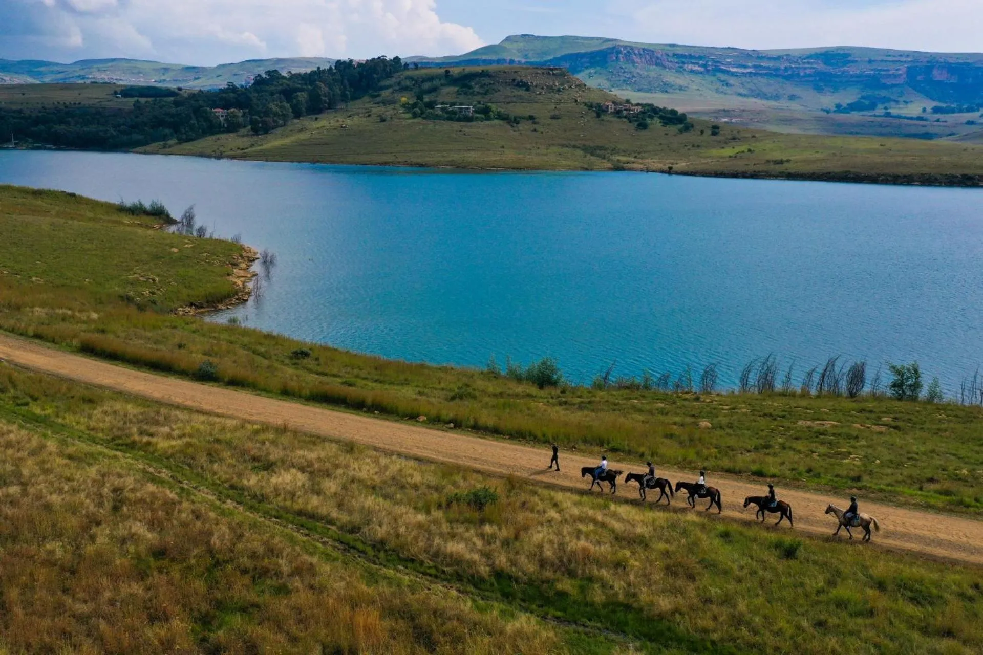 Horse-riding in First Group Qwantani