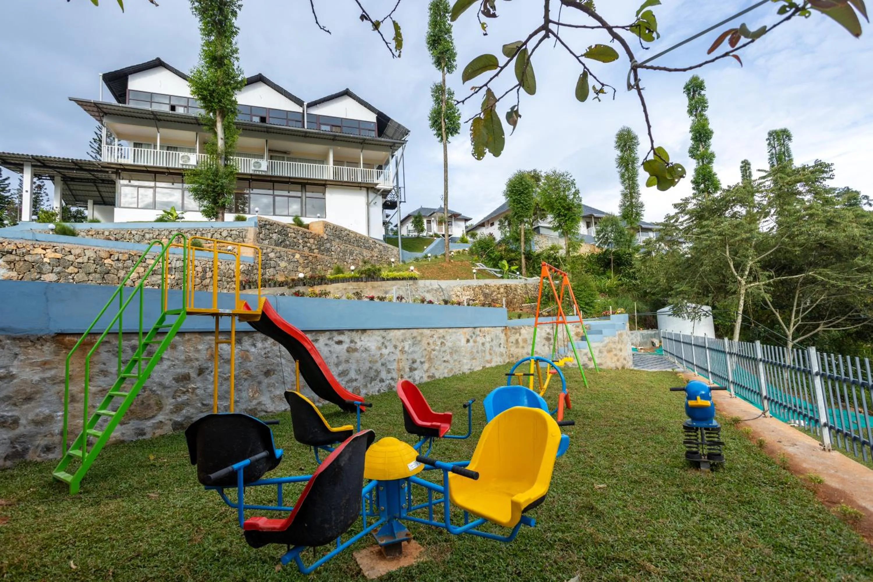 Children play ground in Le Serene Munnar Luxury Resorts & Spa