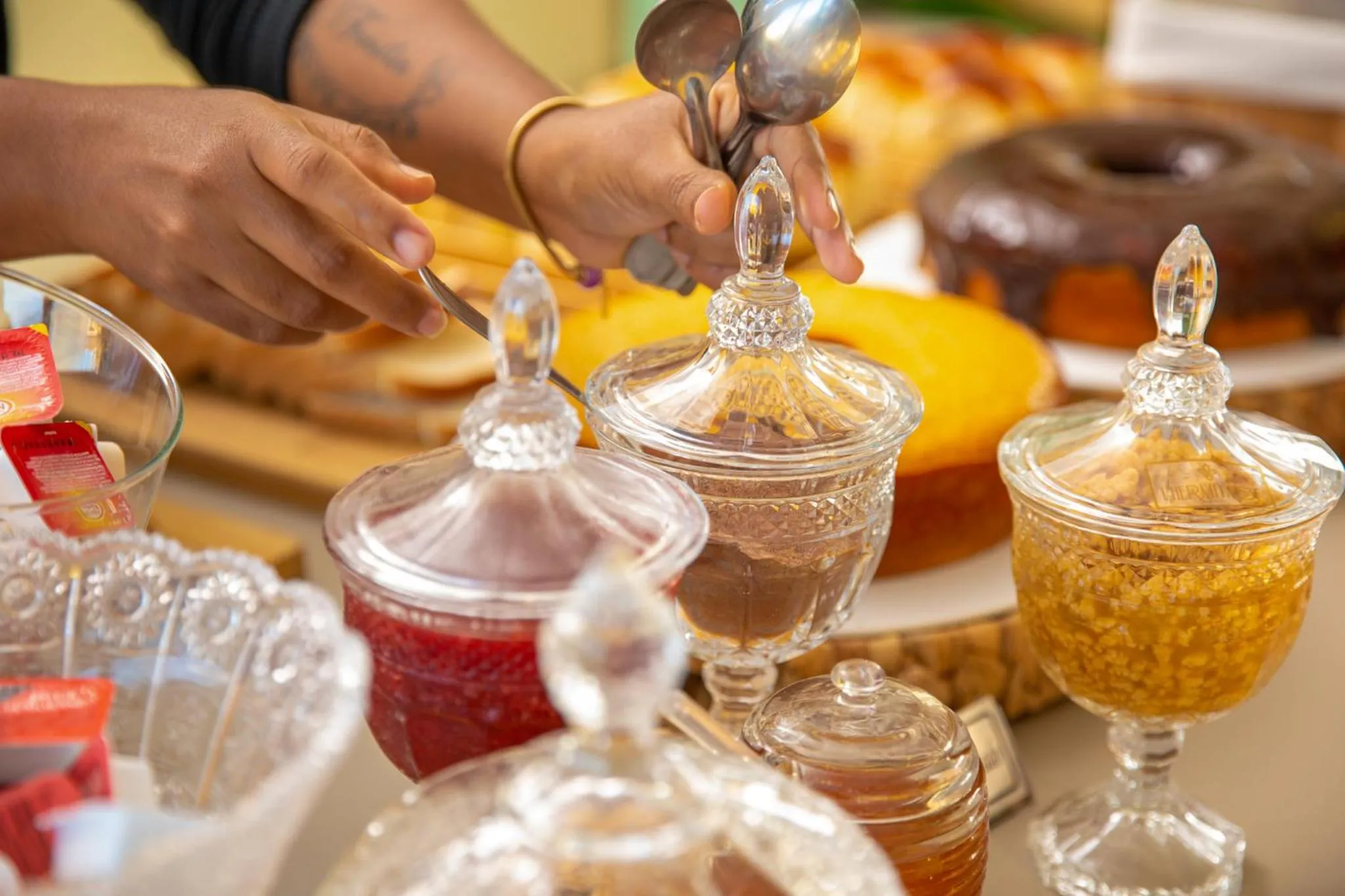 Food and drinks in Pousada Valle Verde