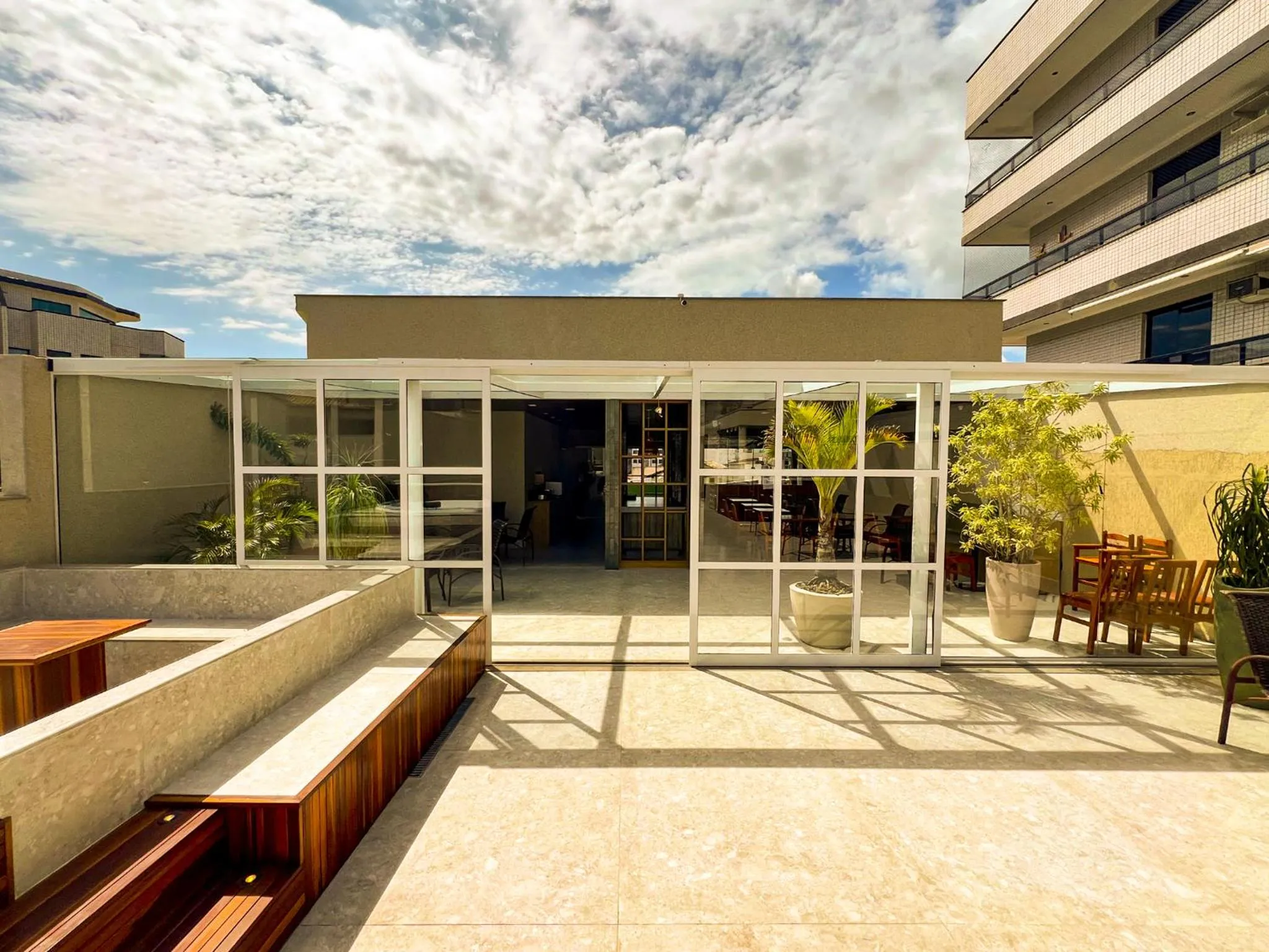 Balcony/Terrace in Pousada Valle Verde