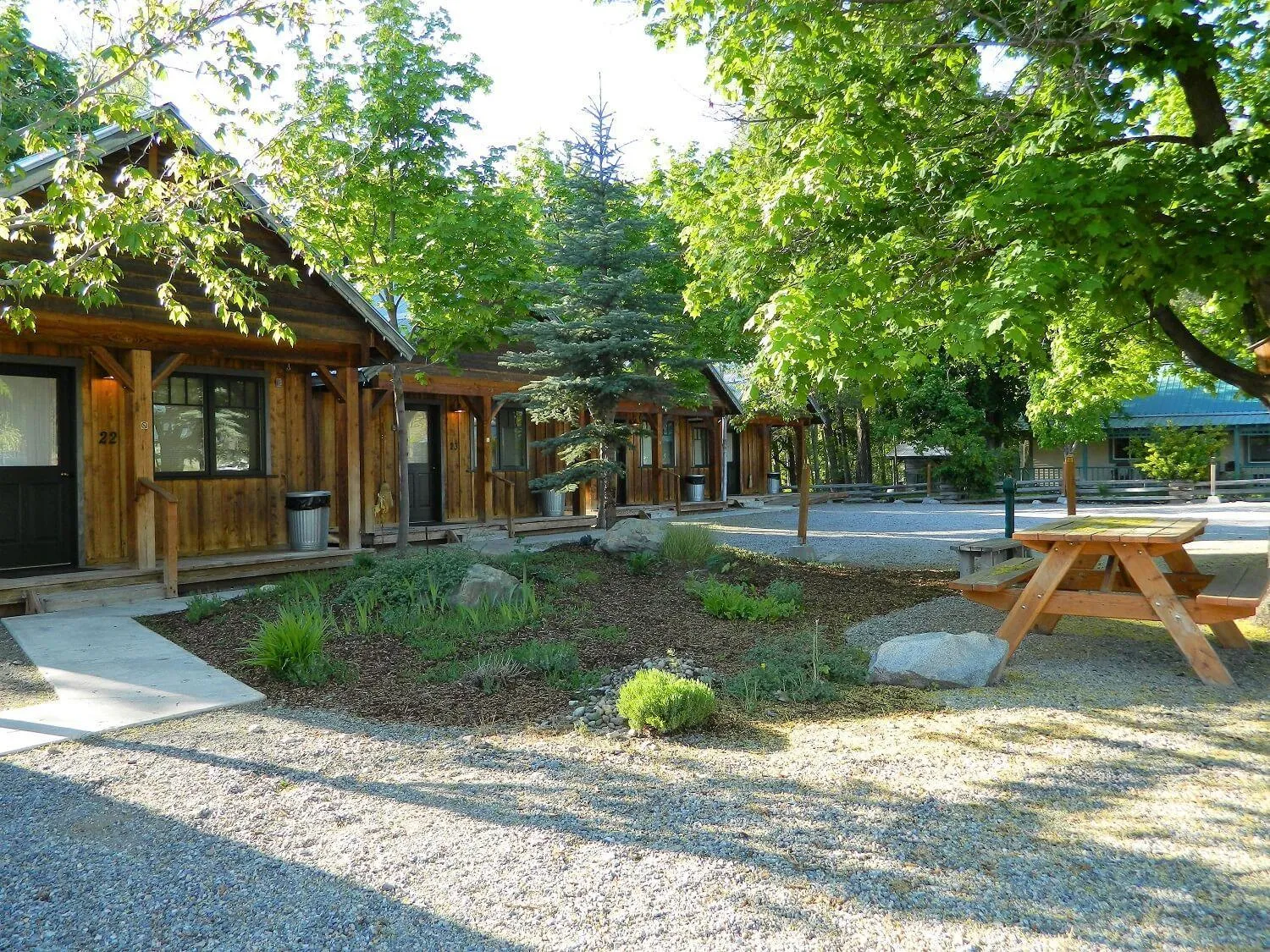 Property building in River's Edge Resort