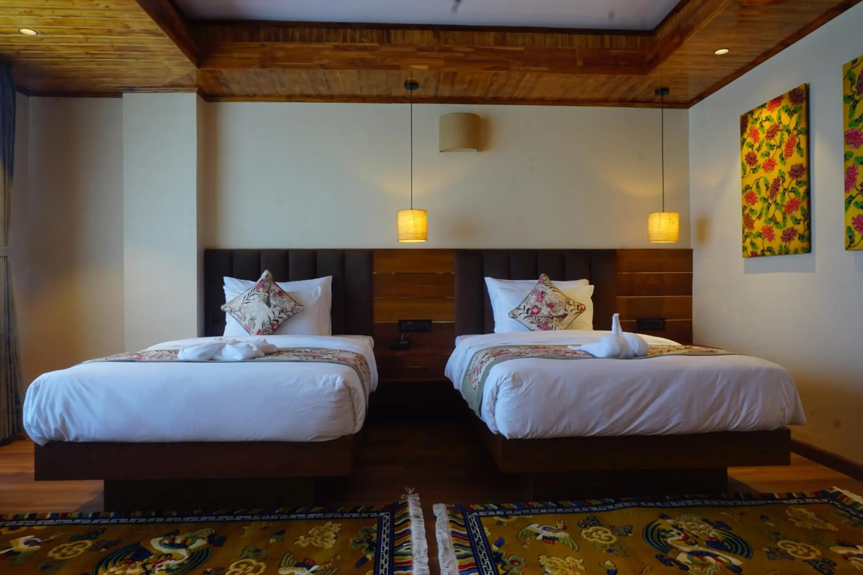 Deluxe Twin Room in Gakhil Boutique Hotel Deluxe Twin Room in Gakhil Boutique Hotel