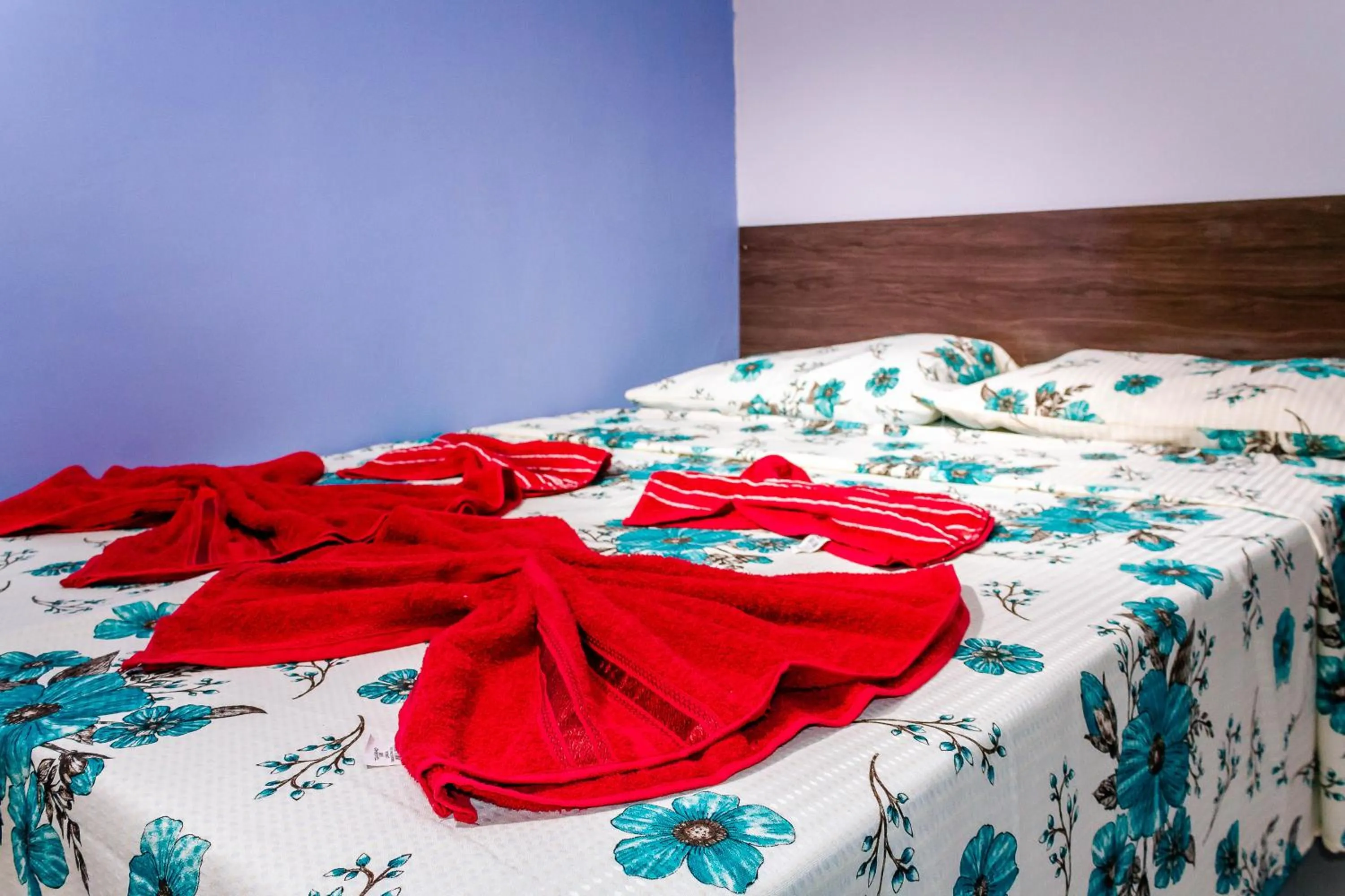 Bed in Pousada Cachoeira da Fumaça