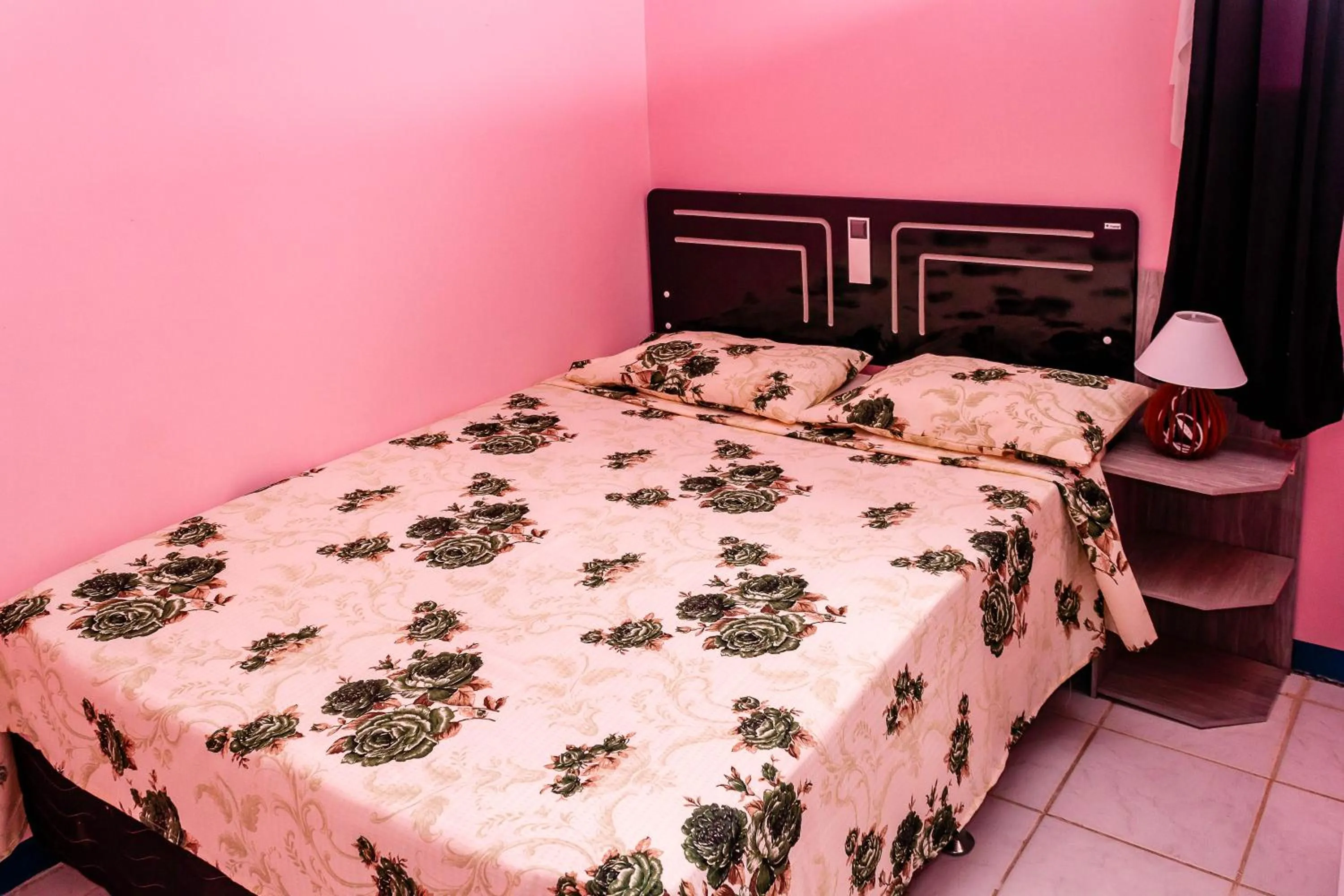 Bed in Pousada Cachoeira da Fumaça