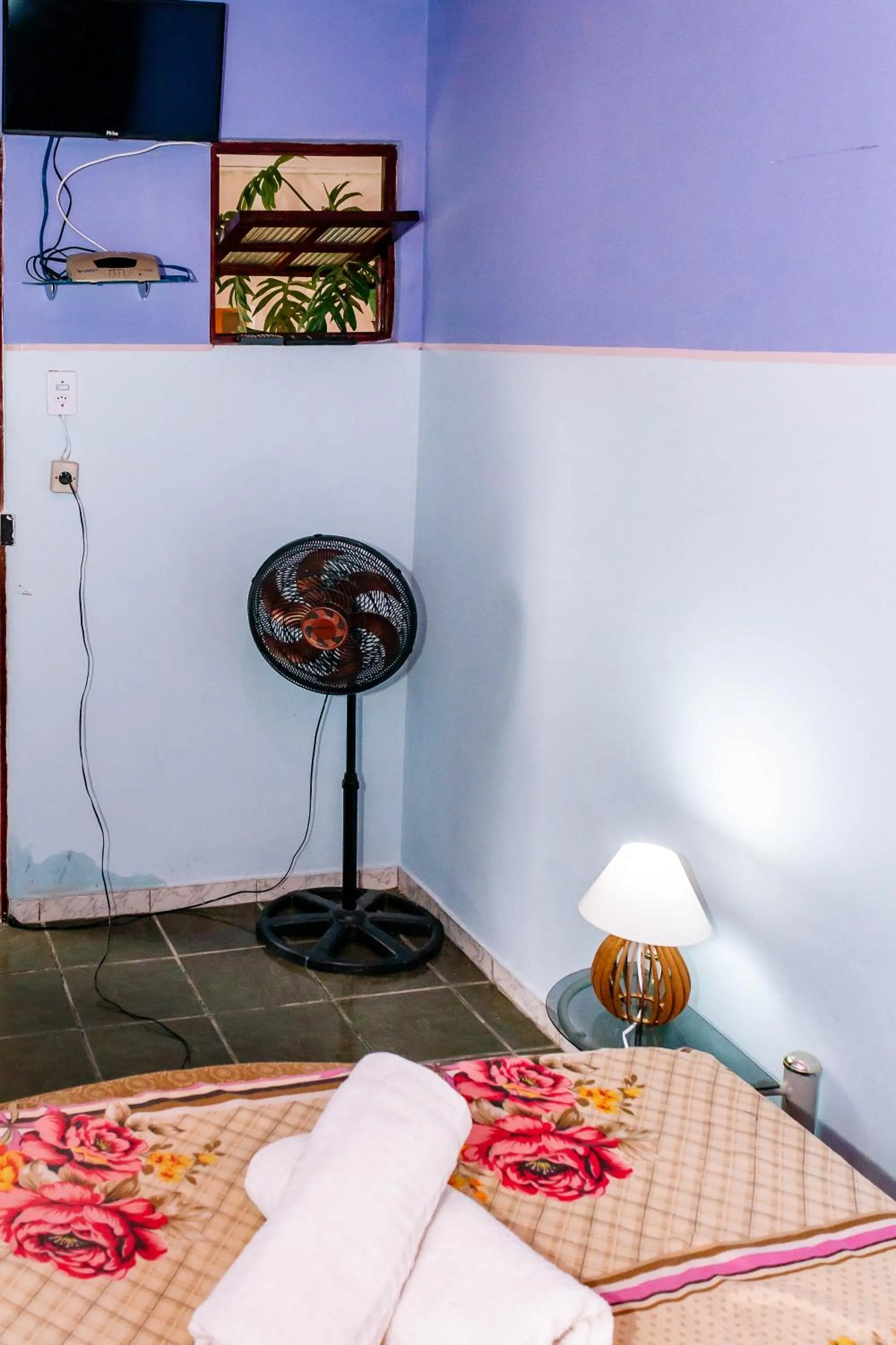 Bed in Pousada Cachoeira da Fumaça