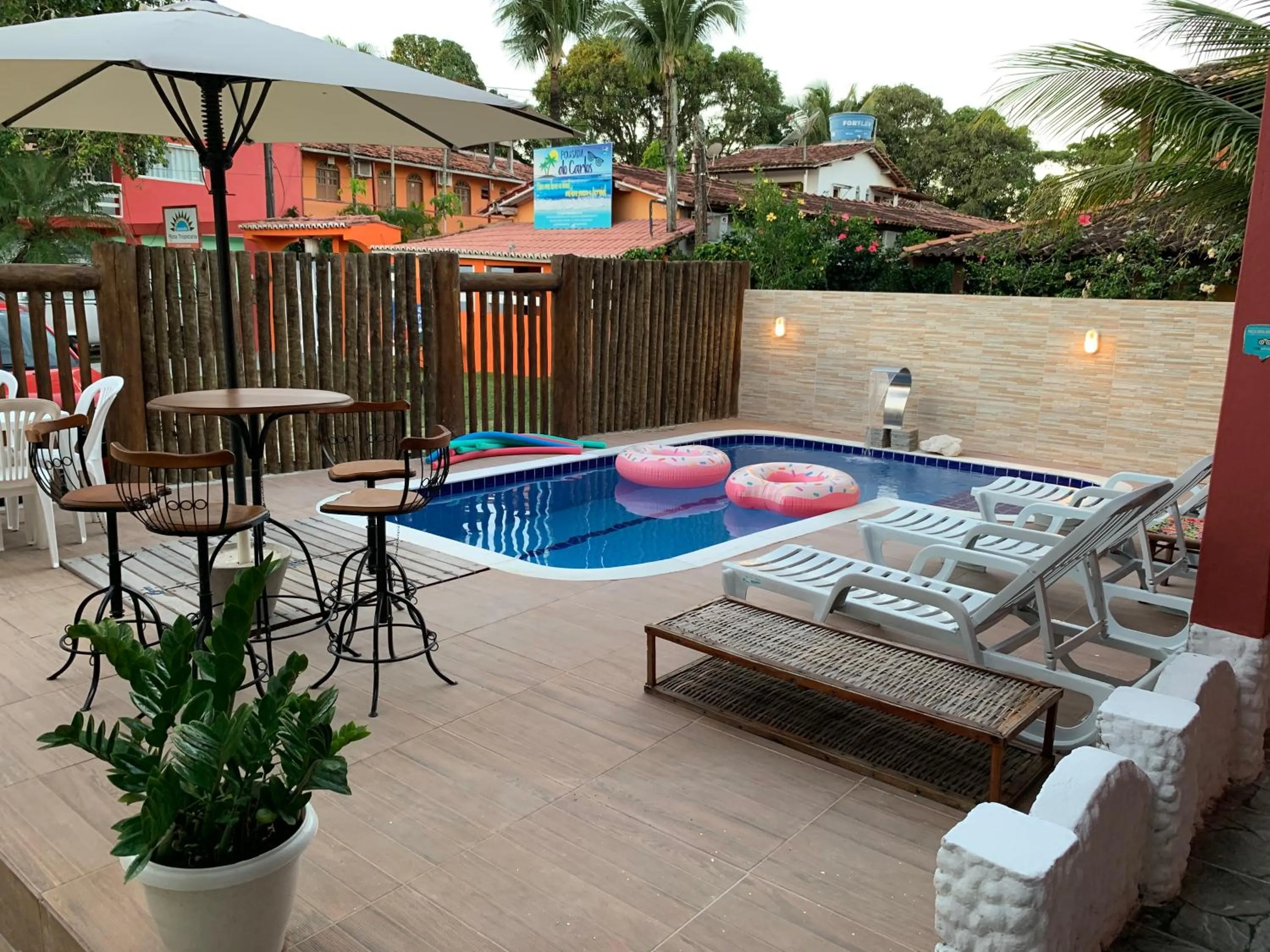 Swimming pool in Pousada Semente