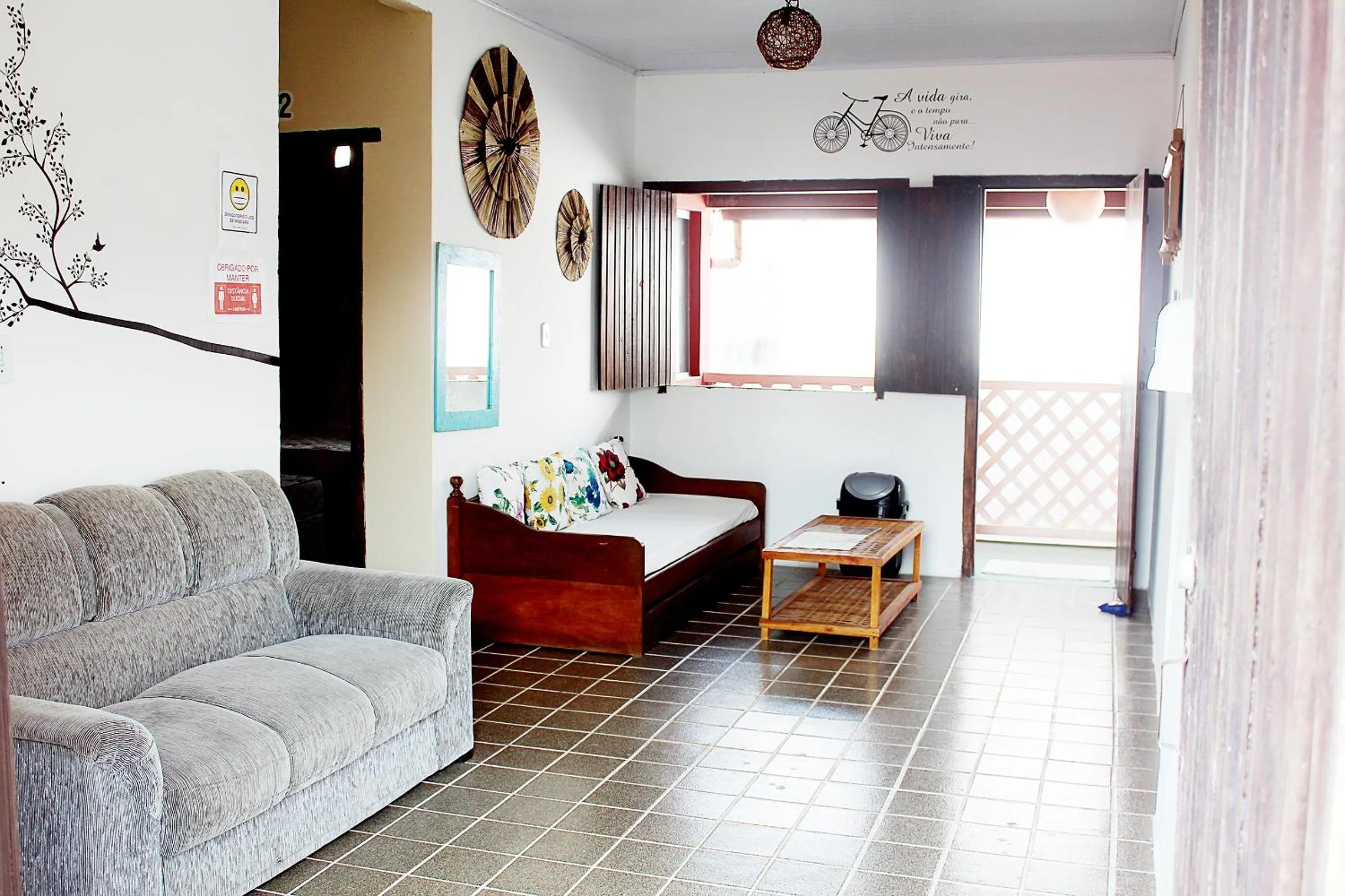 Decorative detail, Bed in Pousada Semente