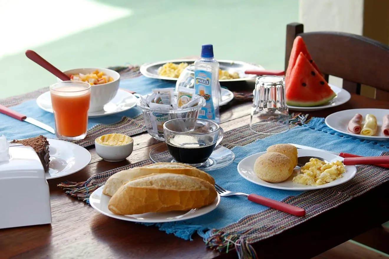 Breakfast in Pousada Semente