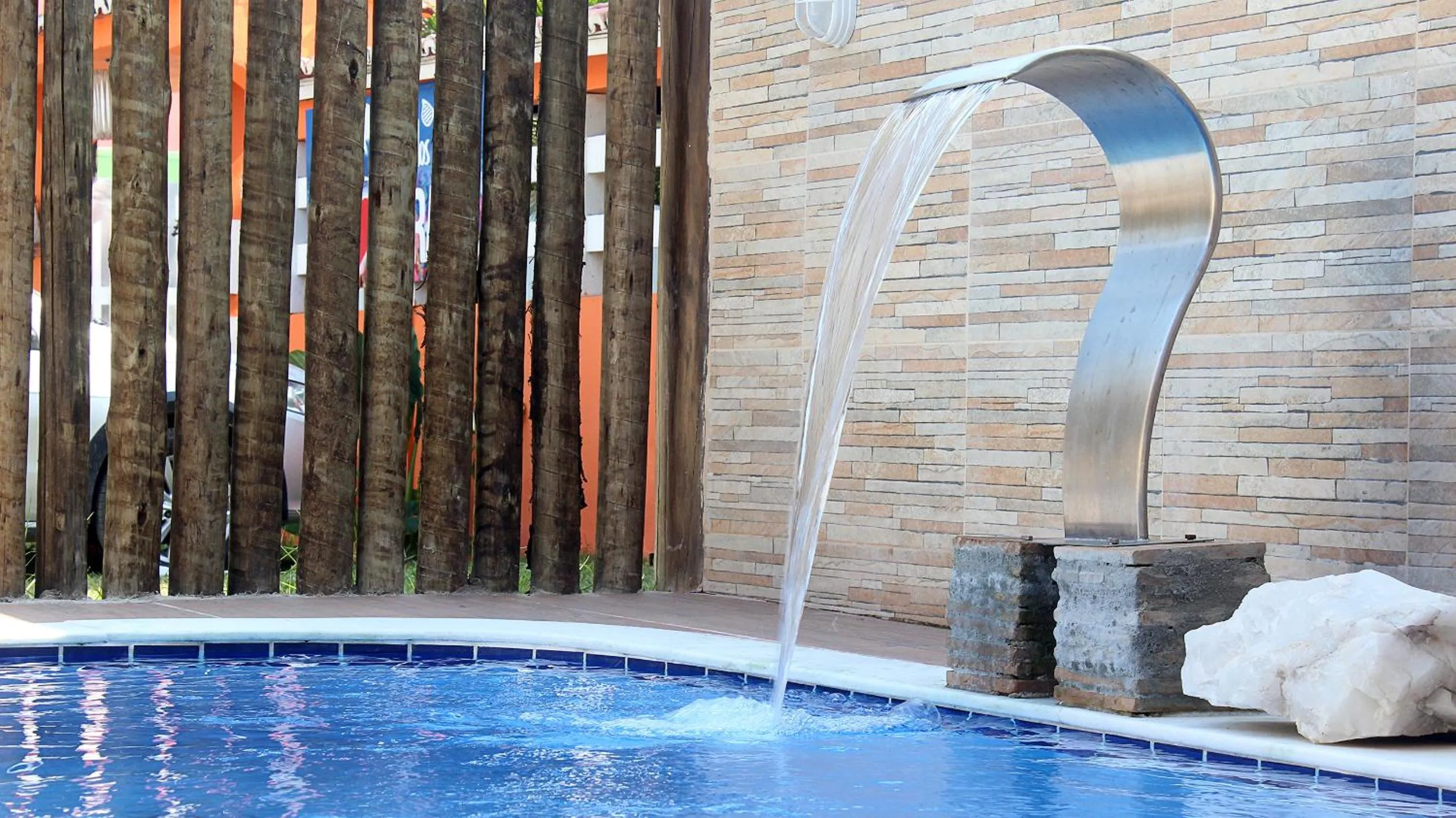 Swimming pool in Pousada Semente