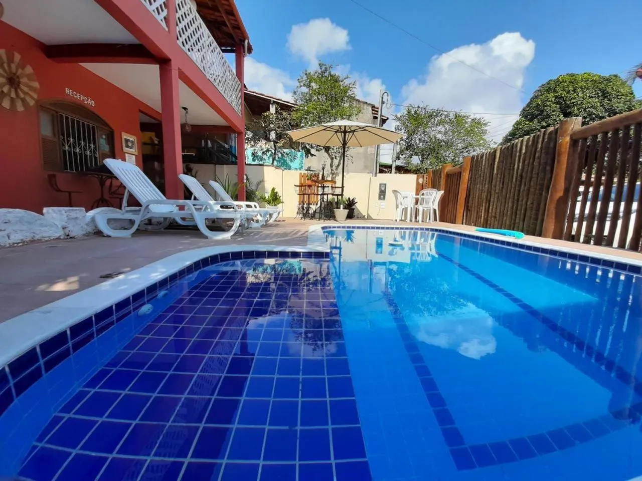 Swimming pool in Pousada Semente