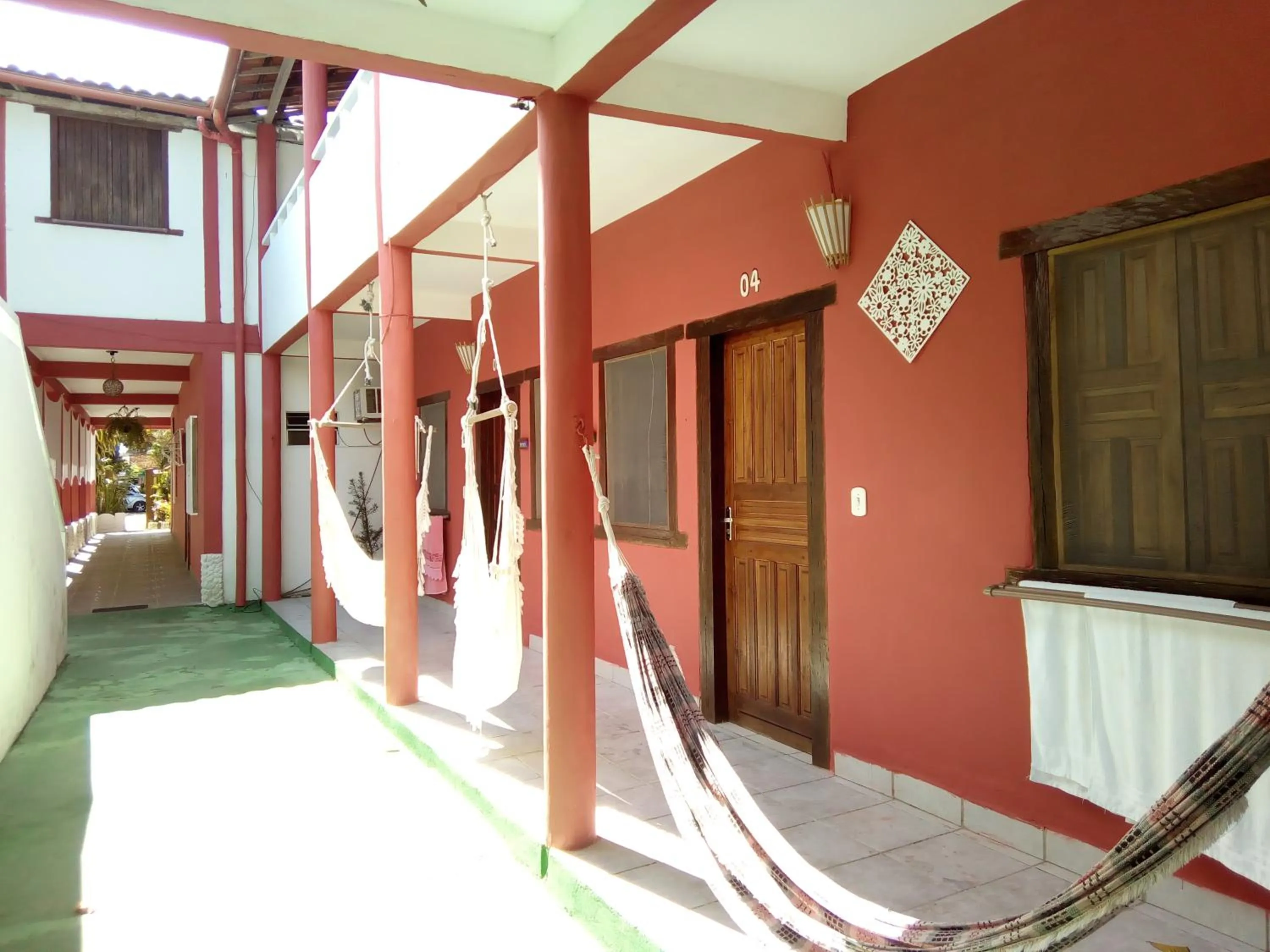 Patio in Pousada Semente