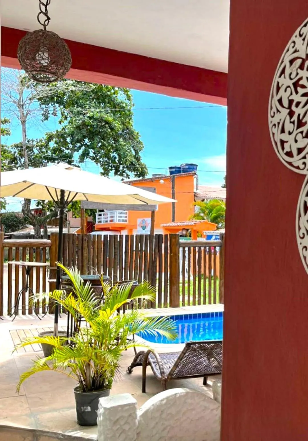 Swimming pool in Pousada Semente