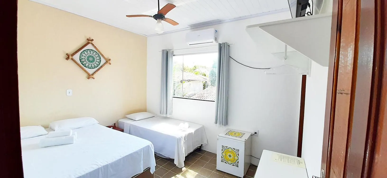 Bed in Pousada Semente