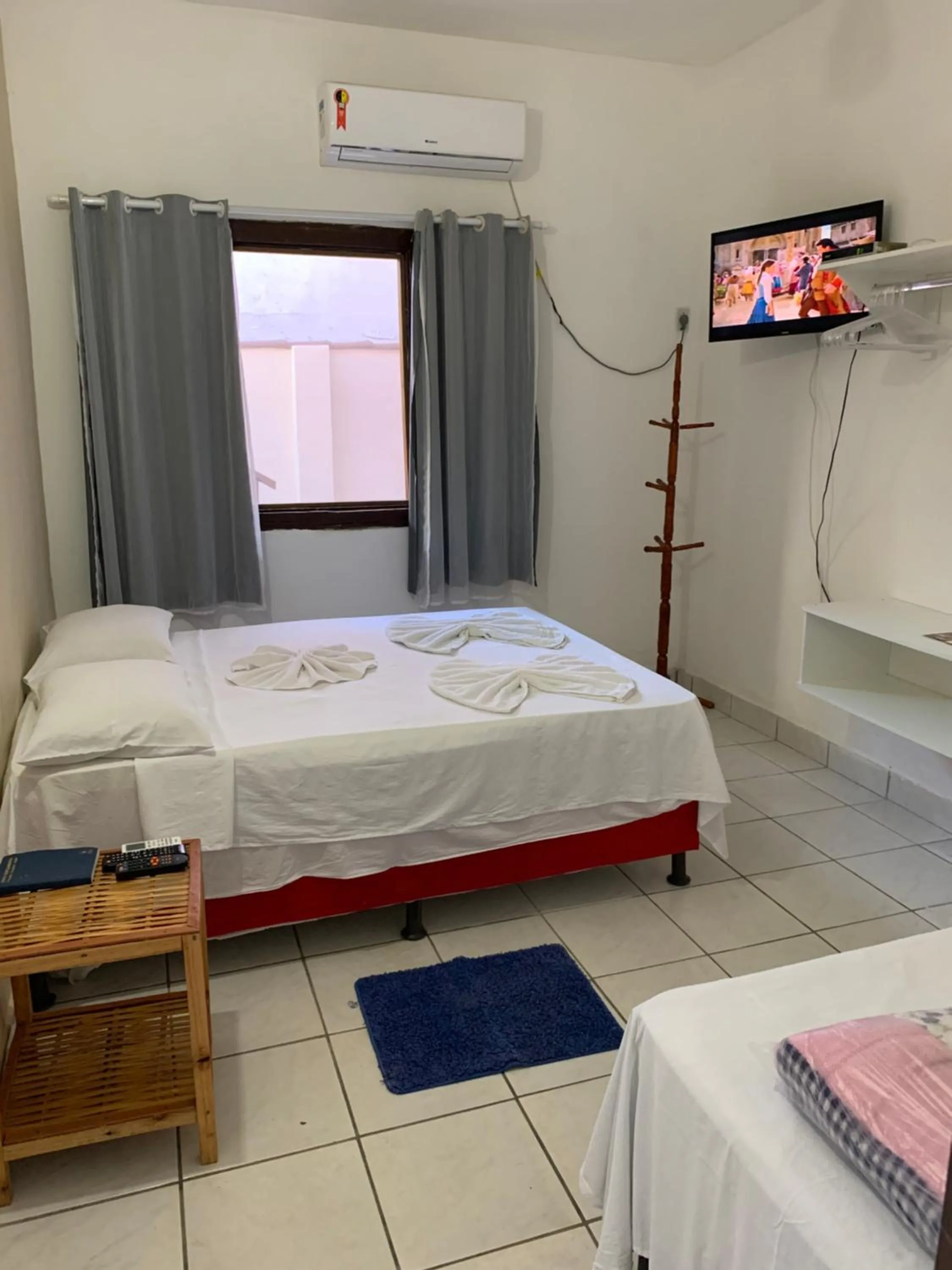 Bed in Pousada Semente