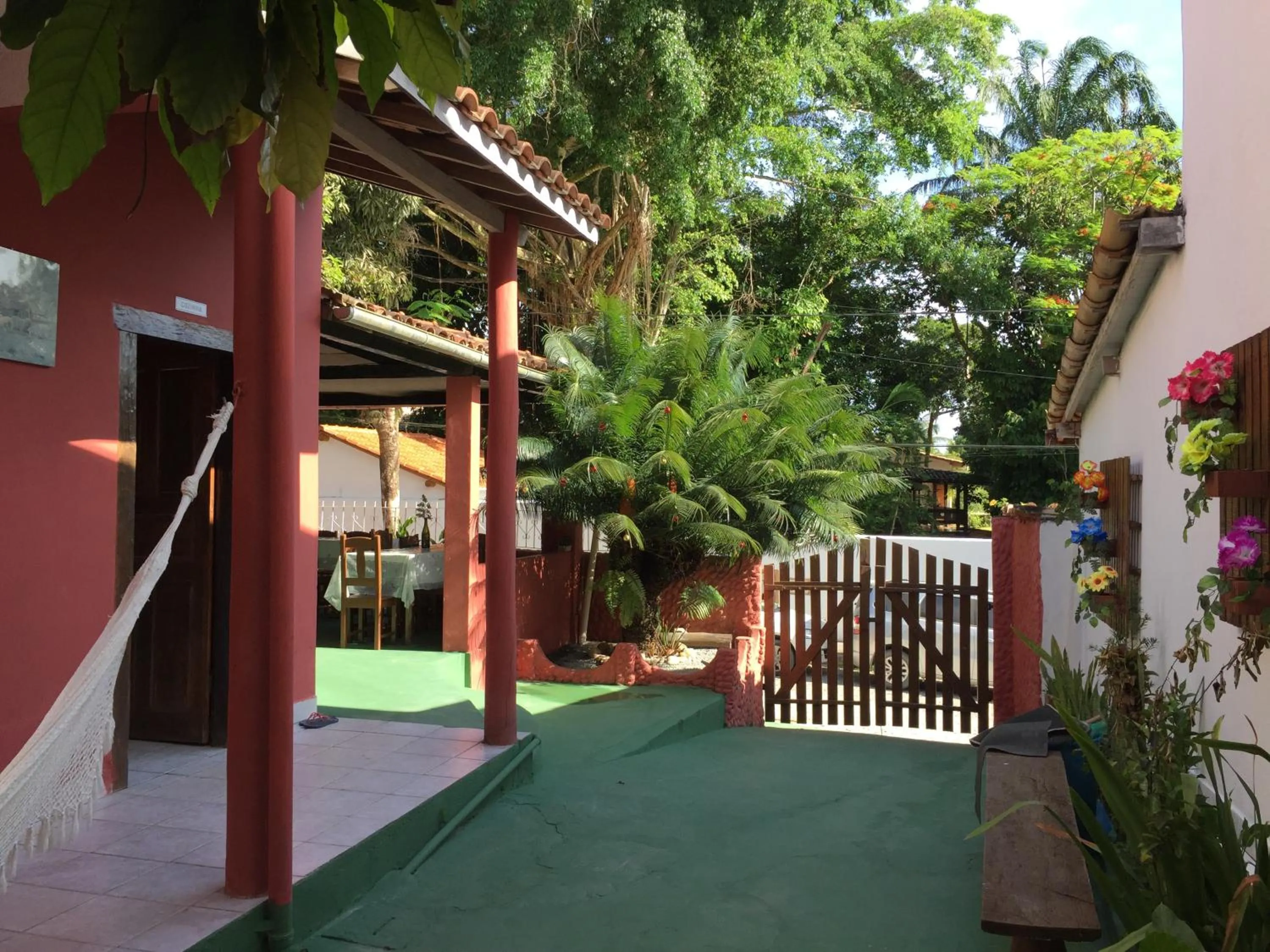 Garden in Pousada Semente