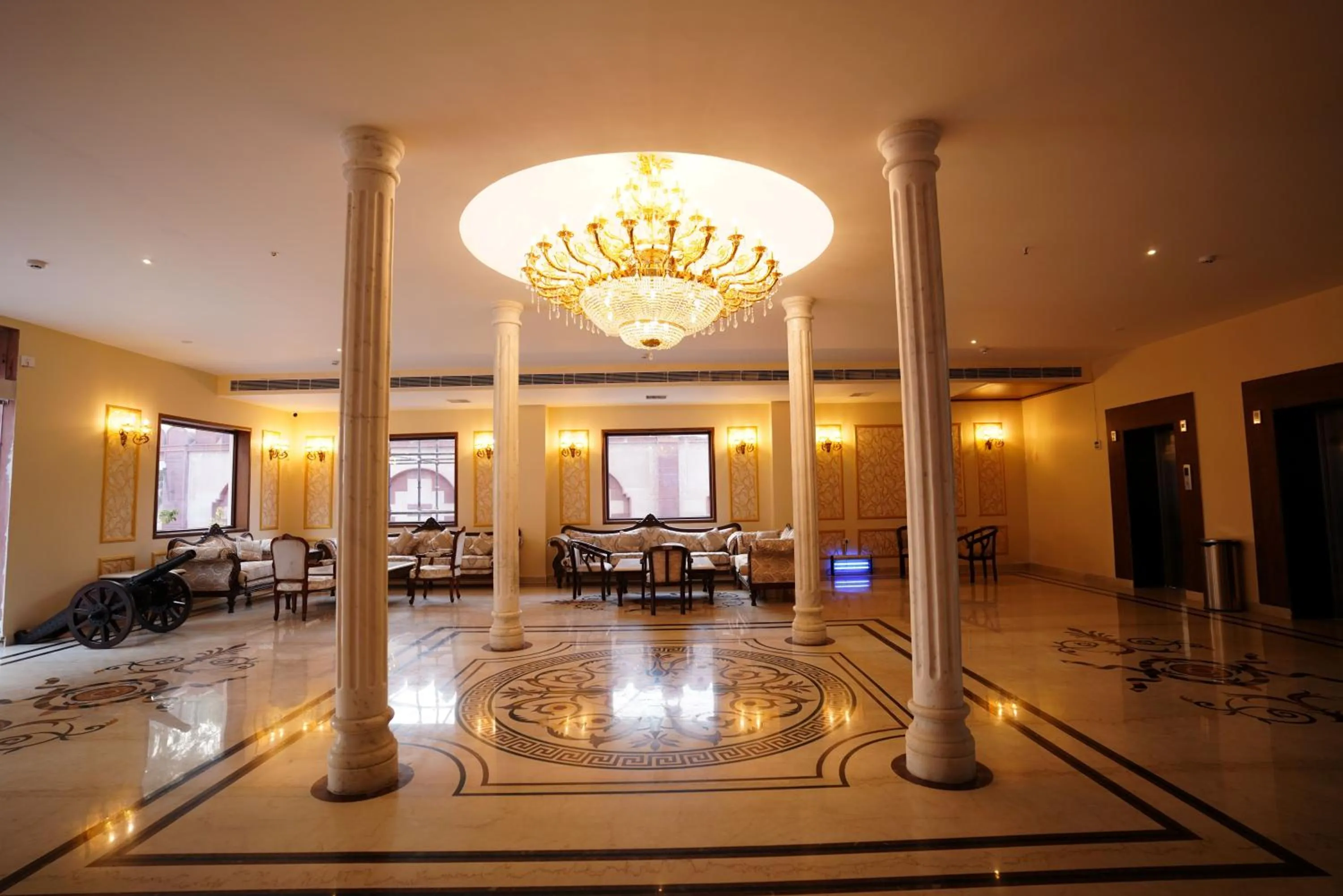 Seating area in THE FORT