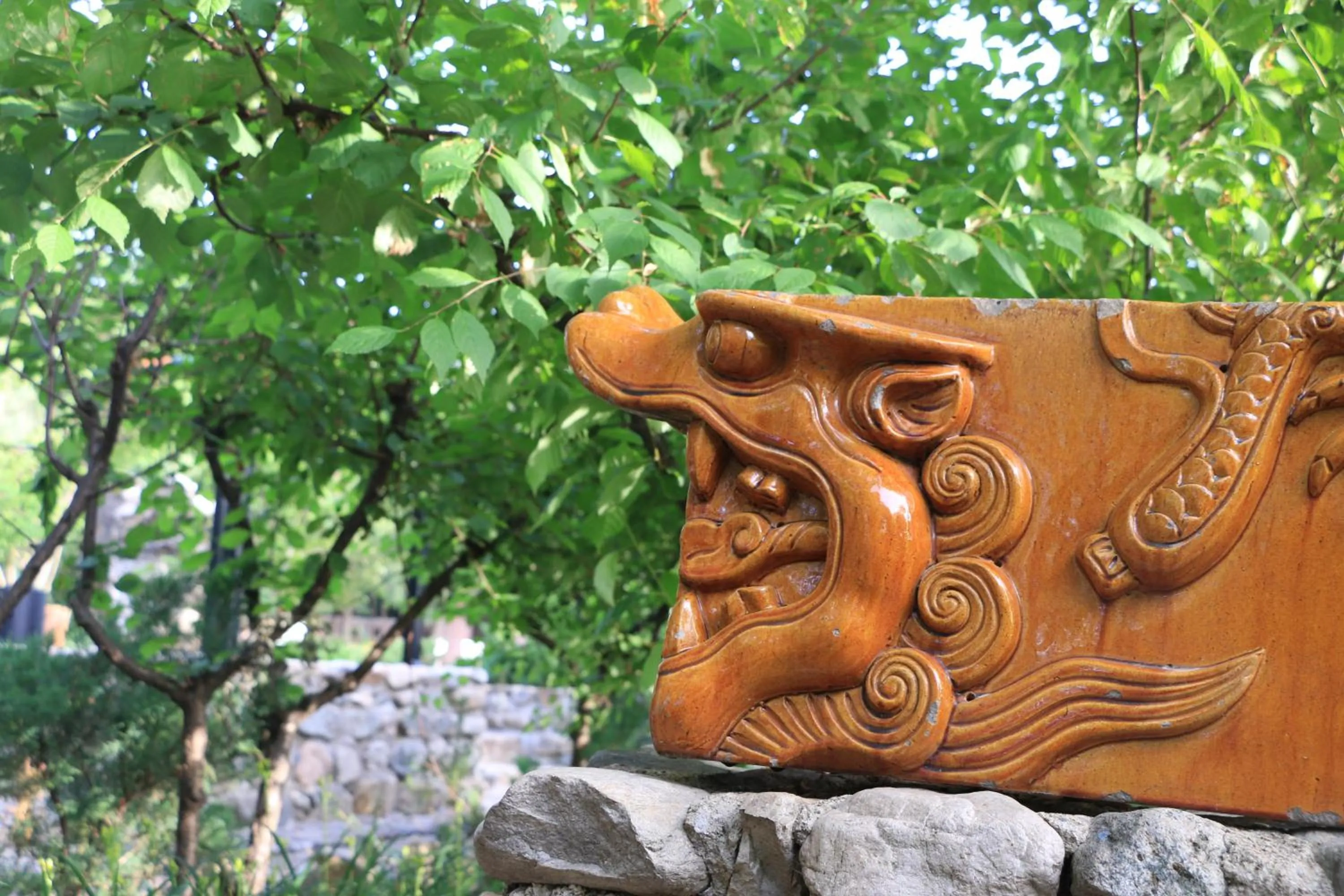 Natural landscape in Brickyard Retreat at Mutianyu Great Wall Adjoin to Mutianyu Great Wall - Room with the View of Great Wall - Jacuzzi with the View of Great Wall - Vehicle Shuttle Service - International Catering - SPA& Nail Beauty Facilities