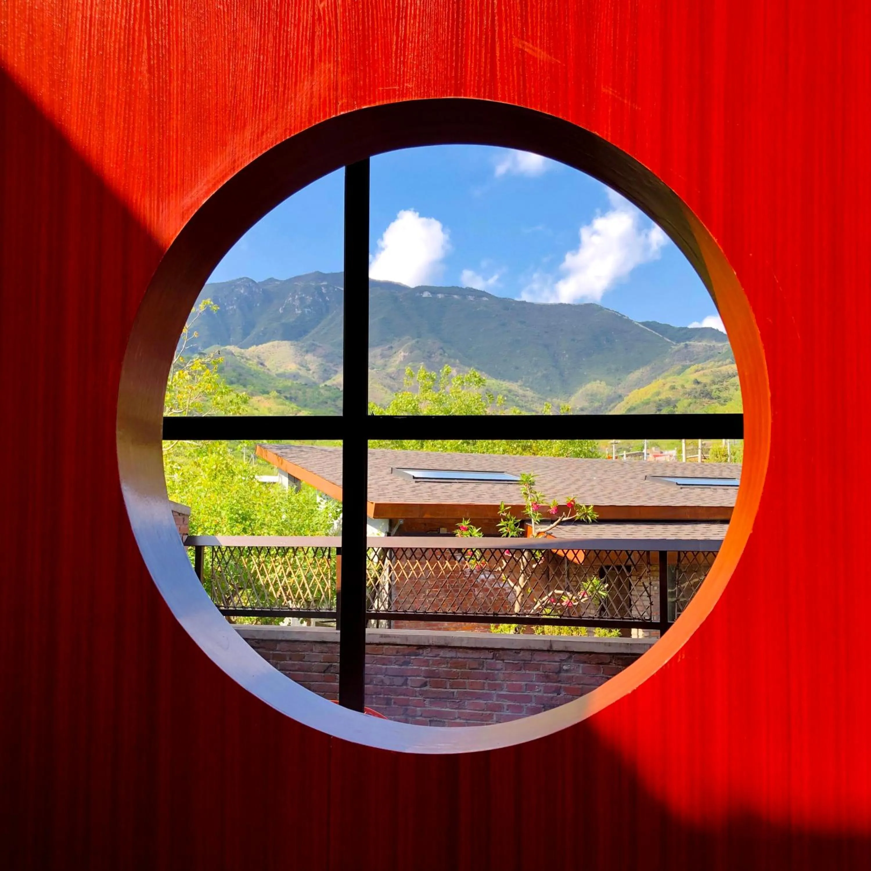 View (from property/room) in Brickyard Retreat at Mutianyu Great Wall Adjoin to Mutianyu Great Wall - Room with the View of Great Wall - Jacuzzi with the View of Great Wall - Vehicle Shuttle Service - International Catering - SPA& Nail Beauty Facilities