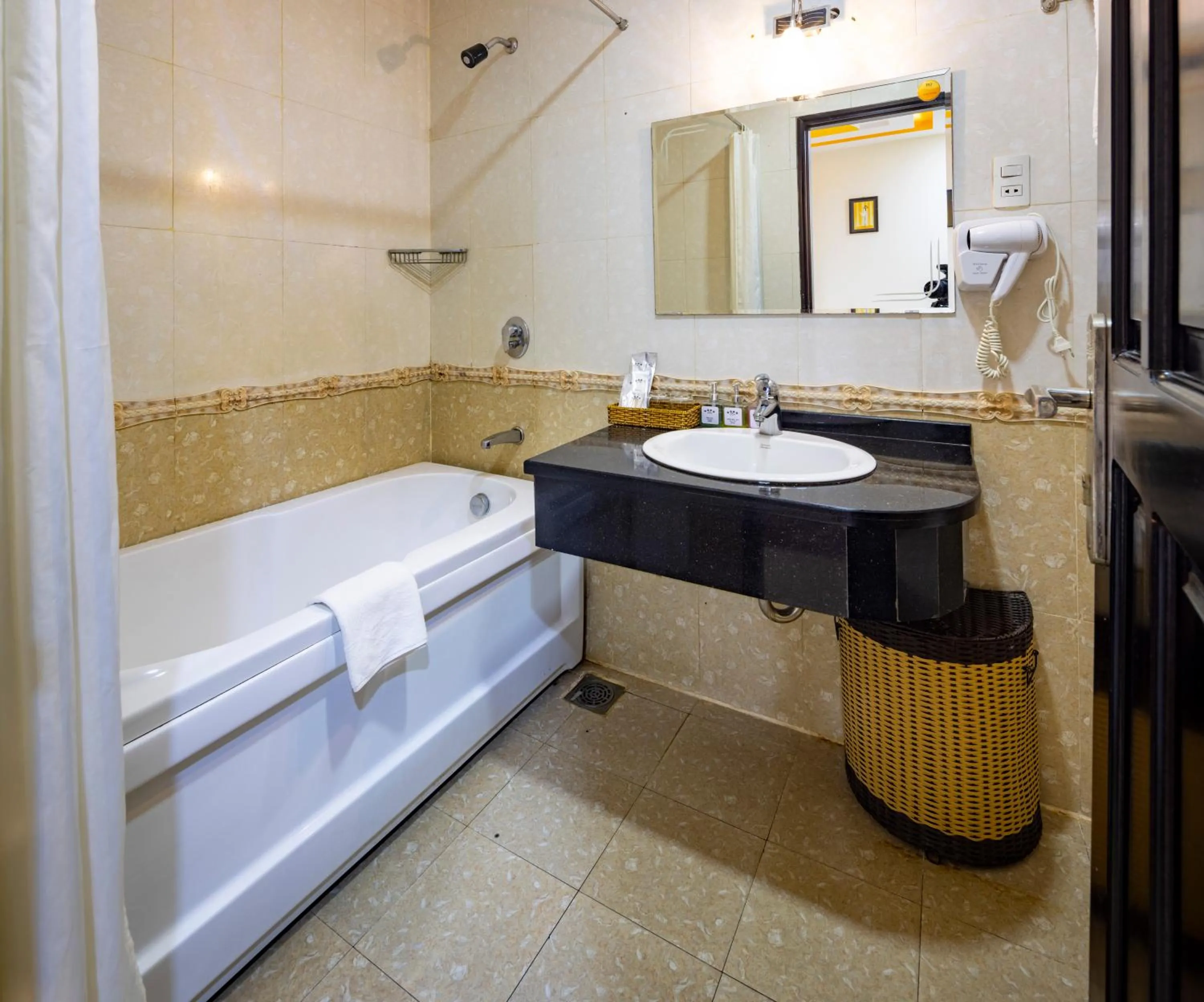 Bathroom in Boss Palace Hotel