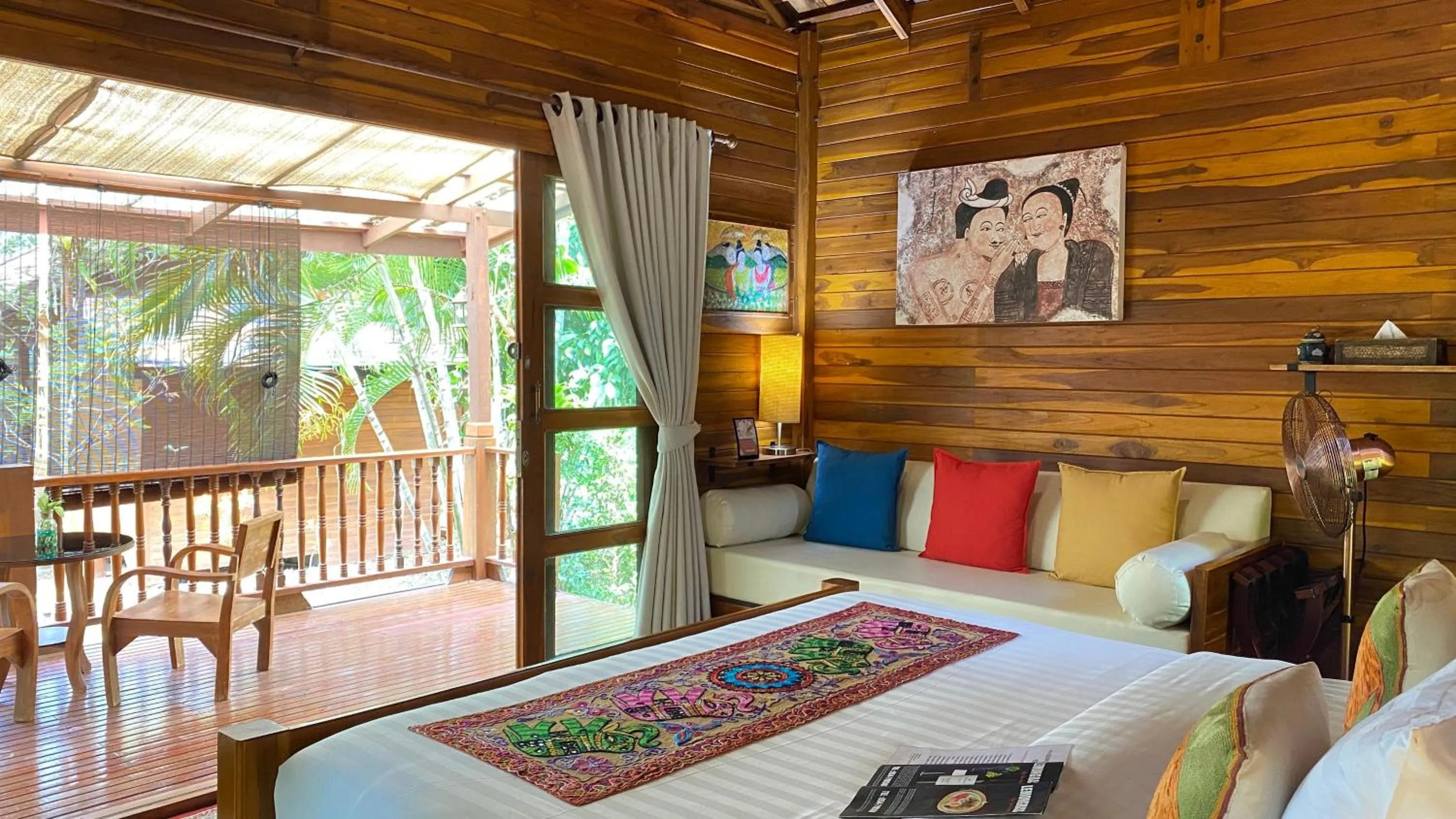Bedroom, Bed in Nan Seasons Boutique Resort