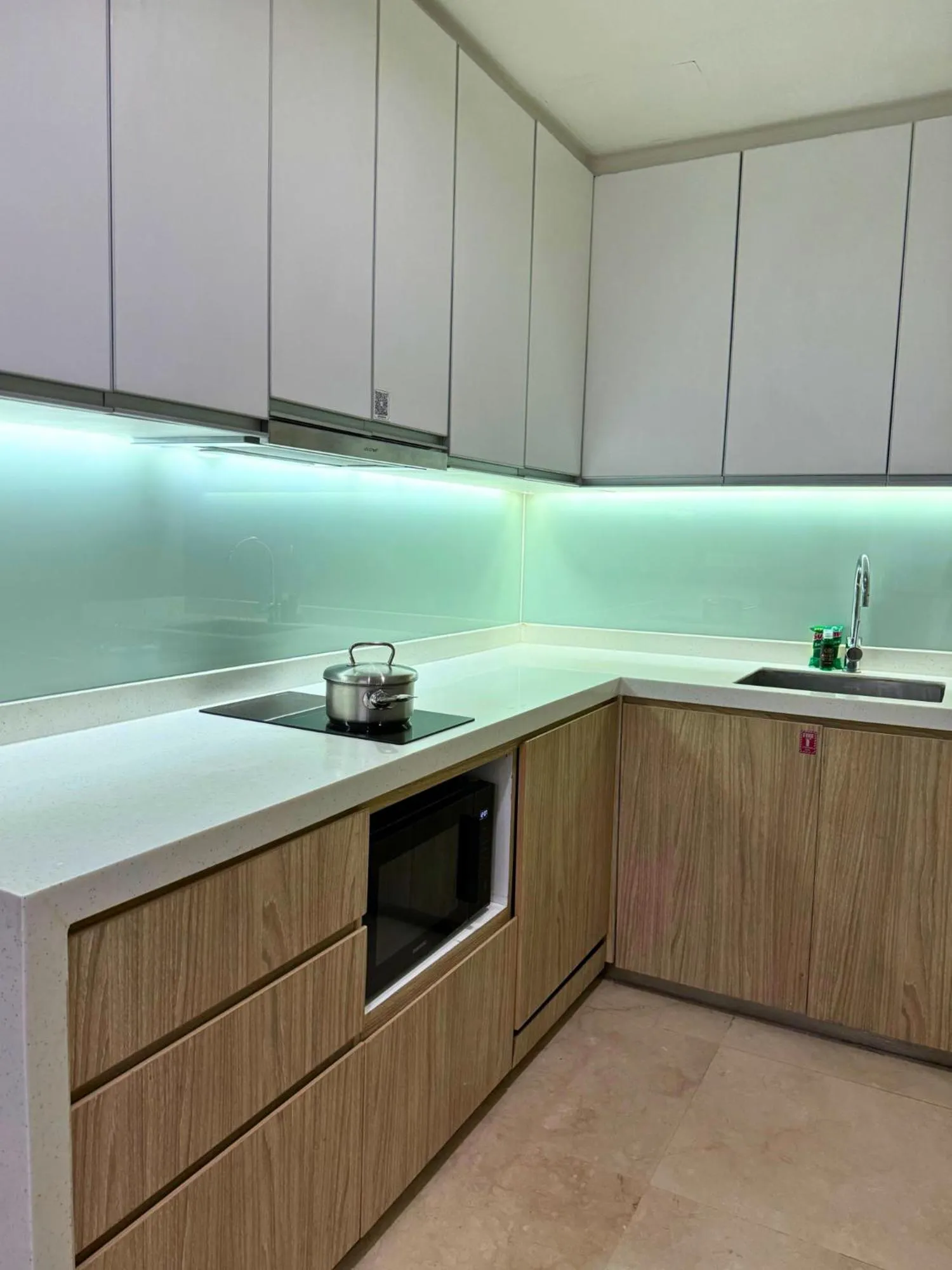 Kitchen or kitchenette in Ascott Kuningan Jakarta