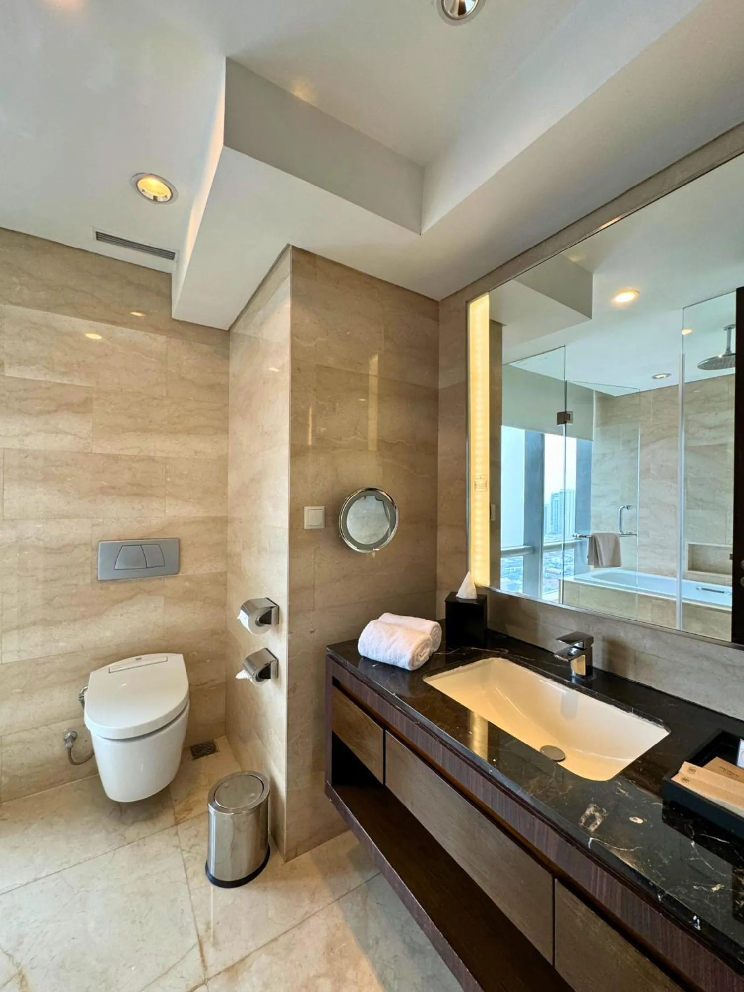 Bathroom in Ascott Kuningan Jakarta