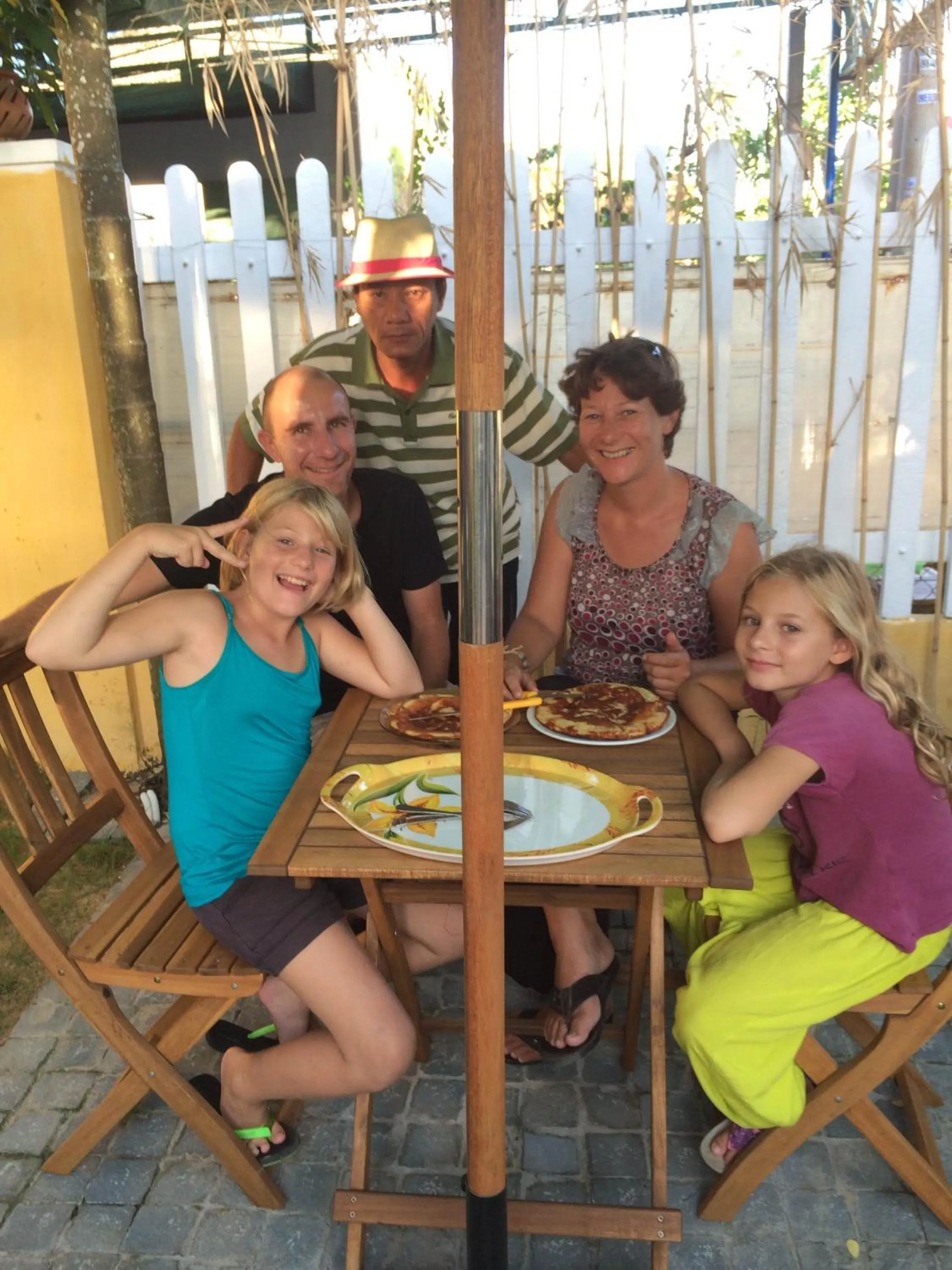 Street view in Green Garden Homestay