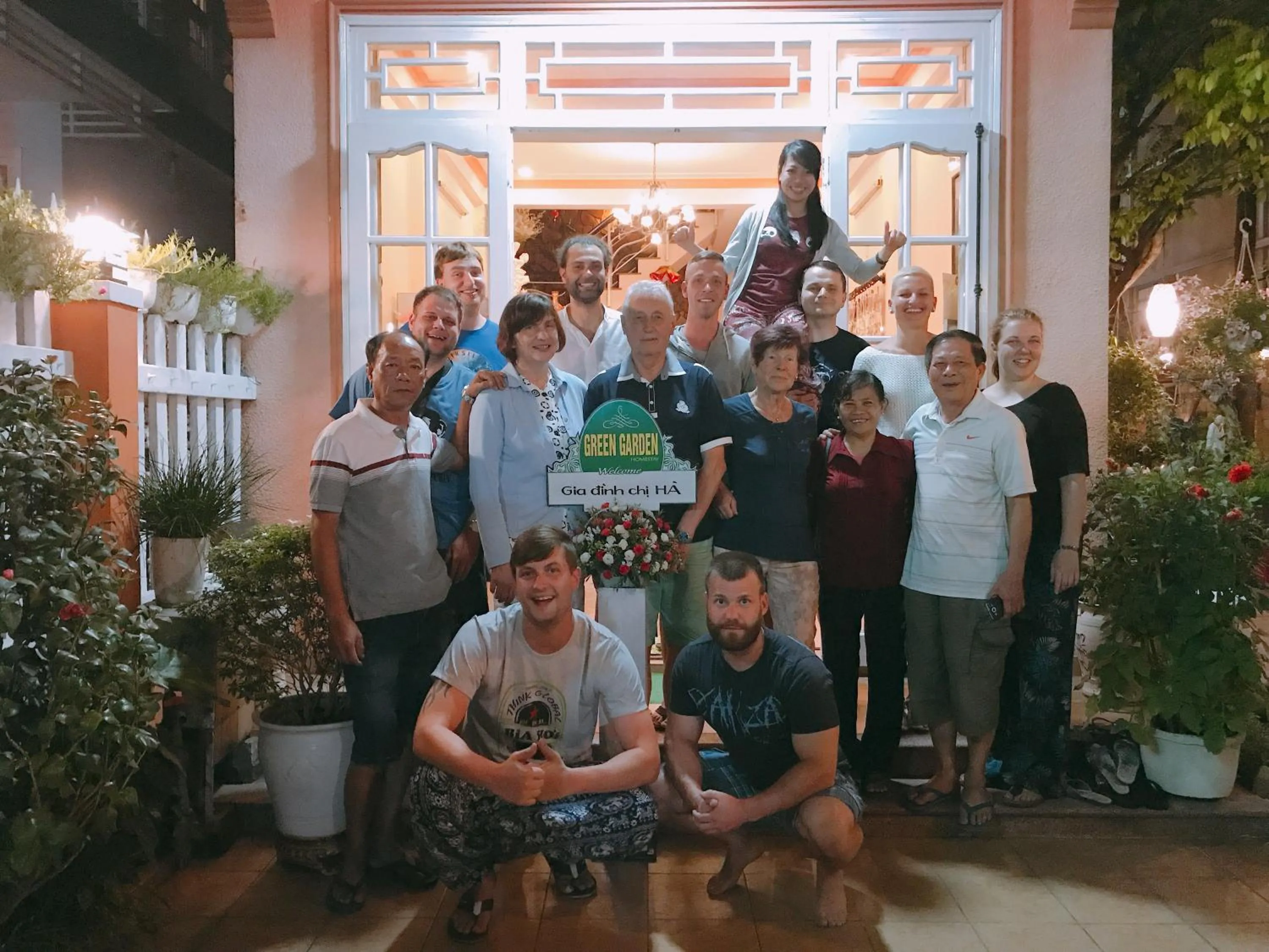 Garden in Green Garden Homestay