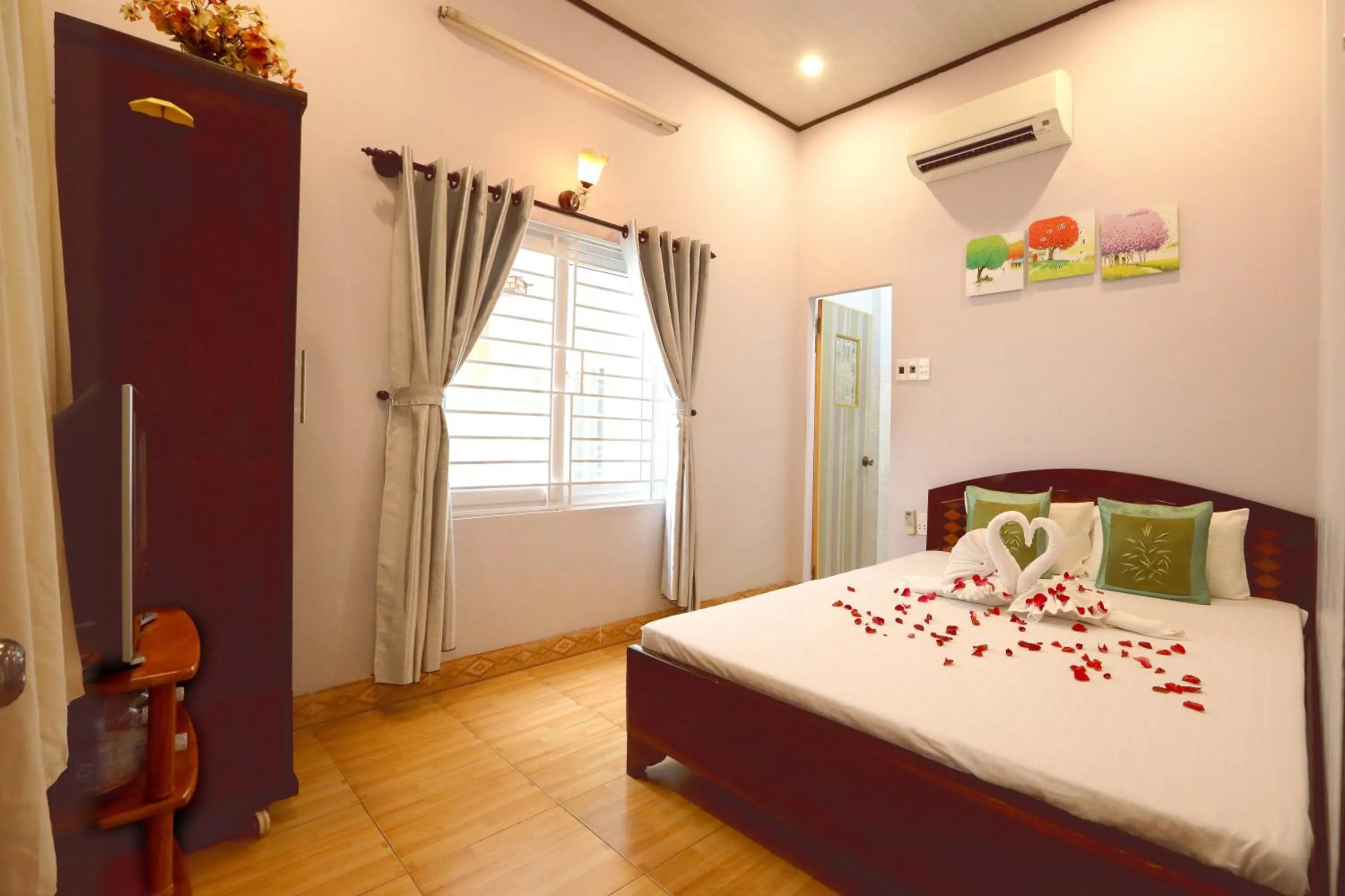 Bed in Green Garden Homestay