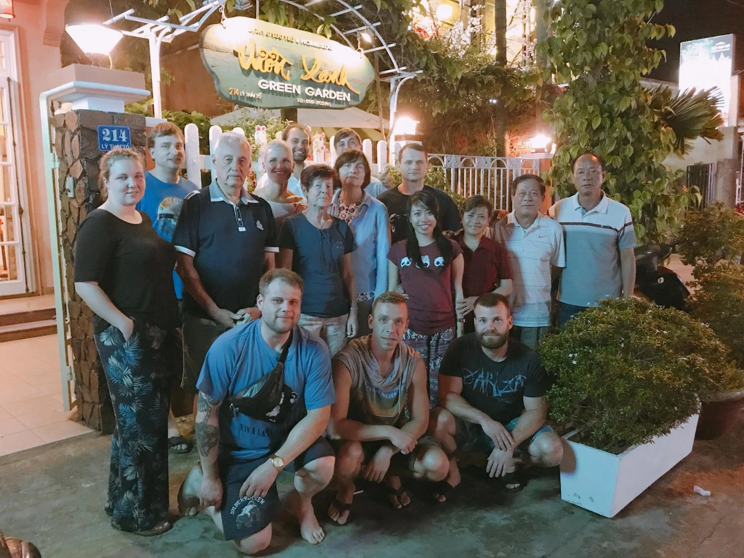 Garden in Green Garden Homestay