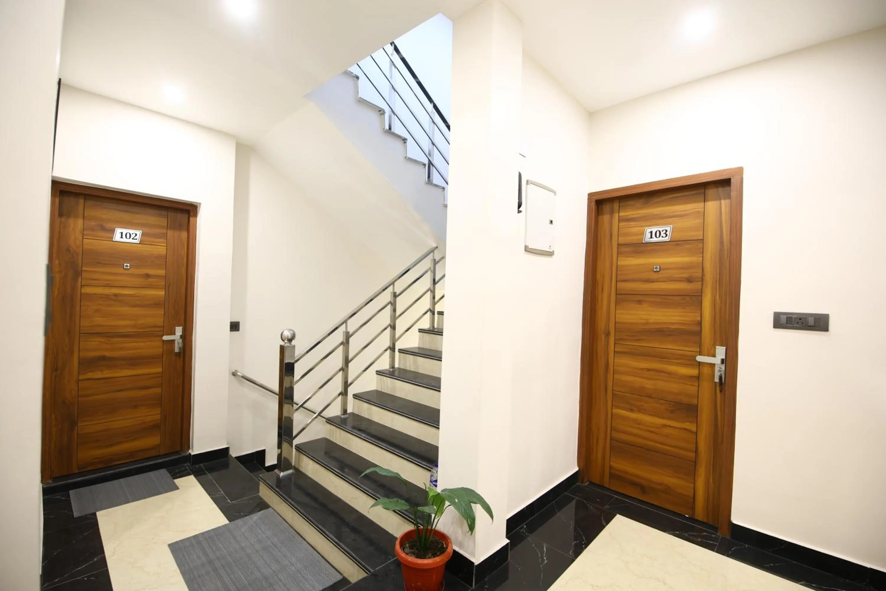 Facade/entrance in Hotel Mahadev Rishikesh