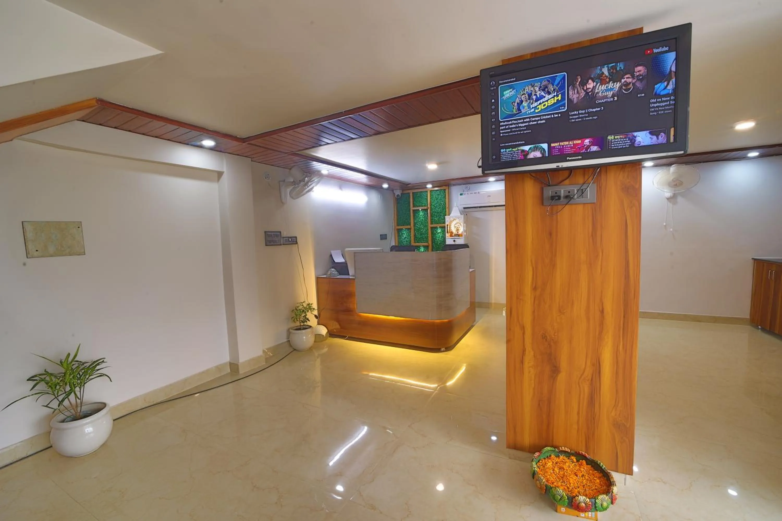 Lobby or reception in Hotel Mahadev Rishikesh