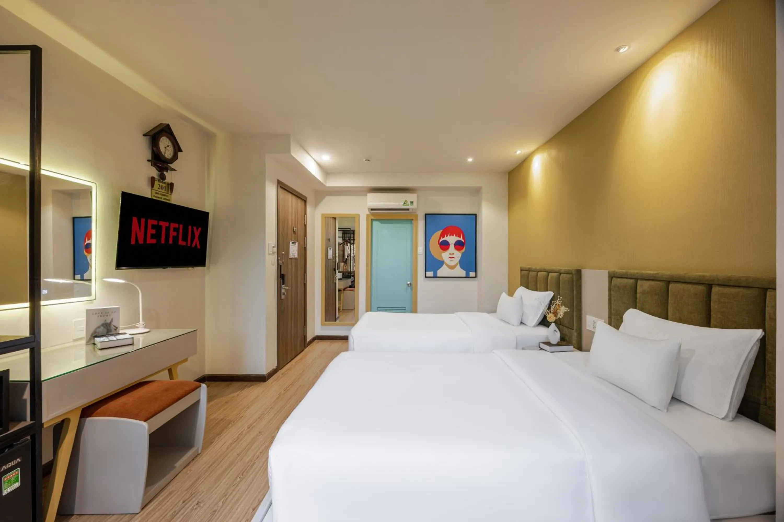 Bedroom, Bed in A25 Hotel - 55 Lê Anh Xuân