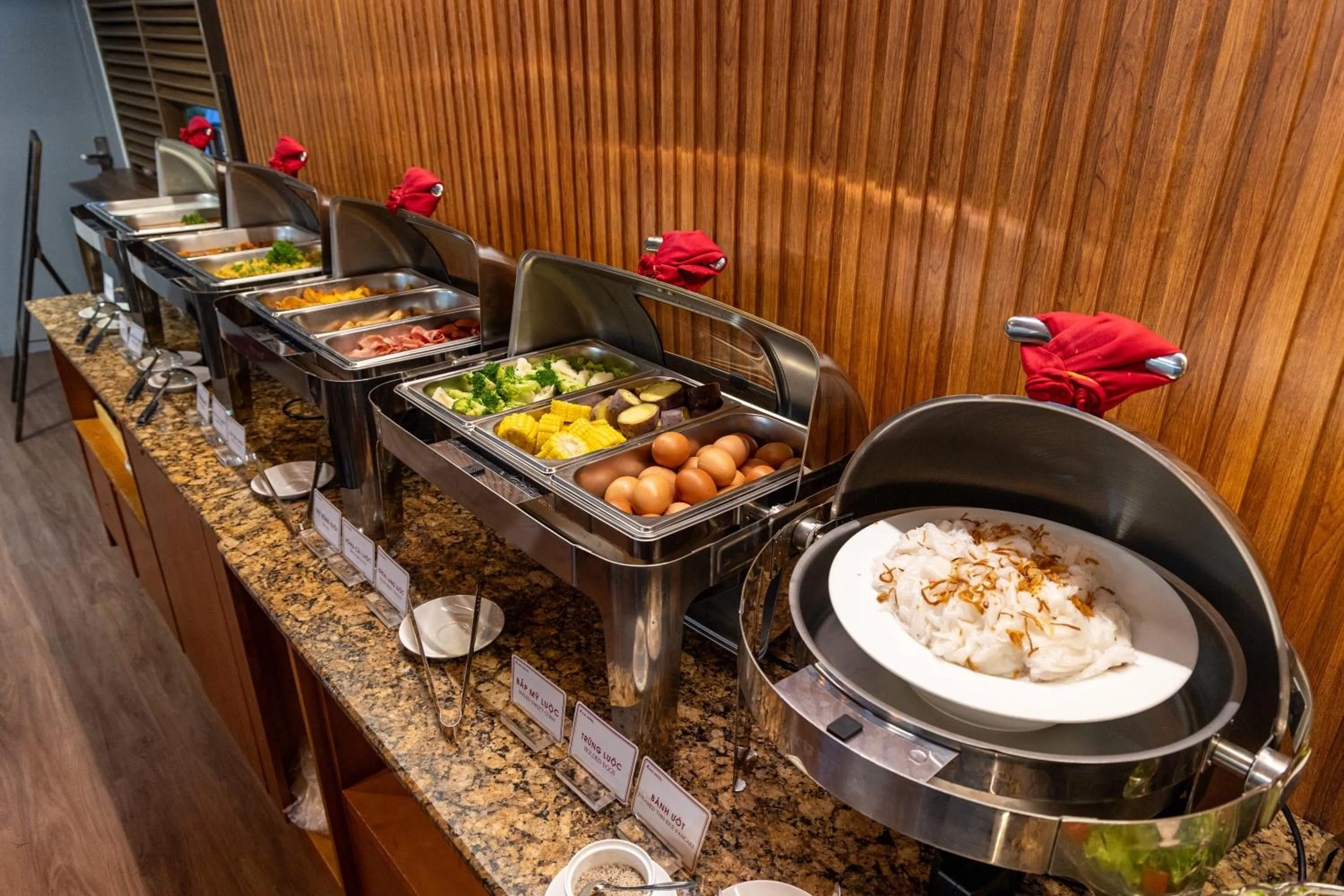 Breakfast in A25 Hotel - 55 Lê Anh Xuân