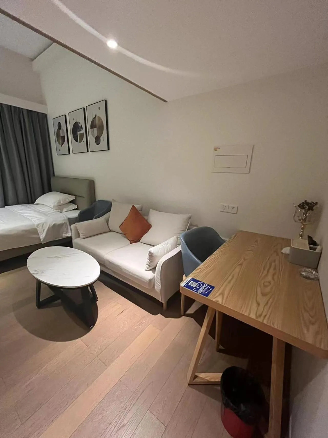 Seating area in Guangzhou YuXiang Apartment - Guangzhou Pazhou International Convention and Exhibition Center