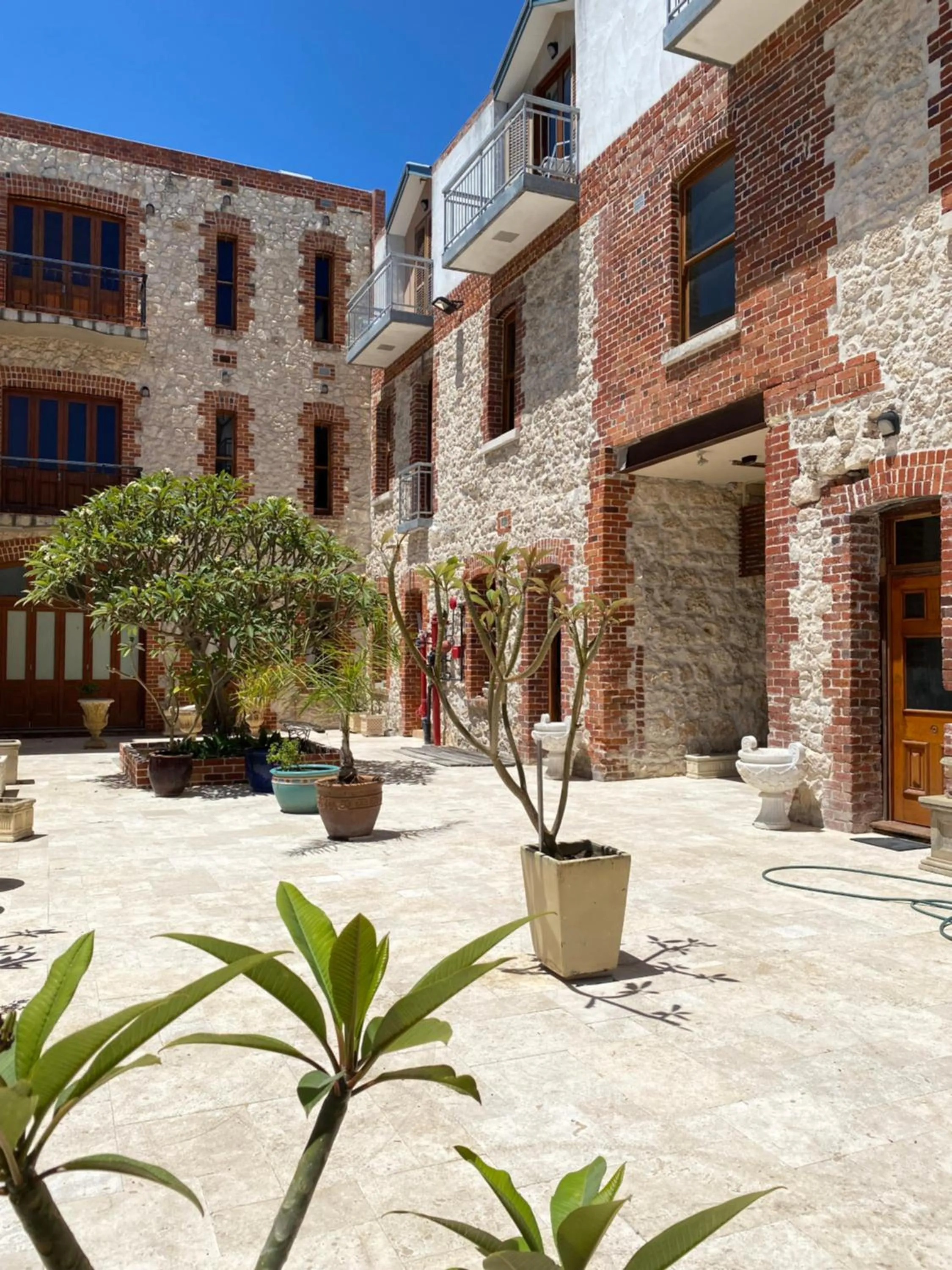 Garden view in RIALTO SUITES Fremantle