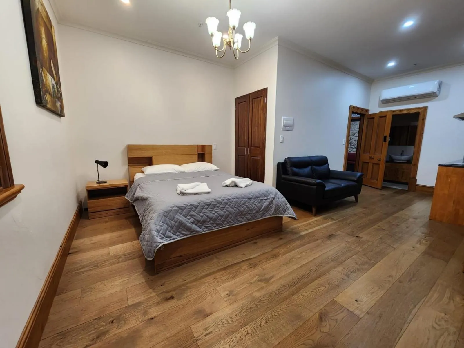 Photo of the whole room, Bed in RIALTO SUITES Fremantle