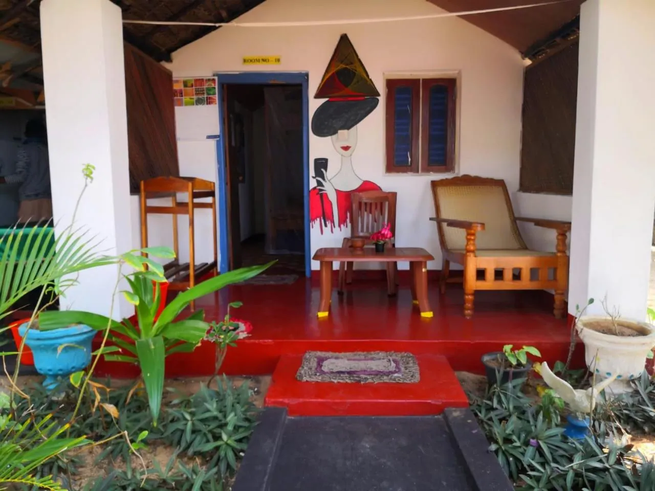 Seating area in Star Rest Beach Hotel