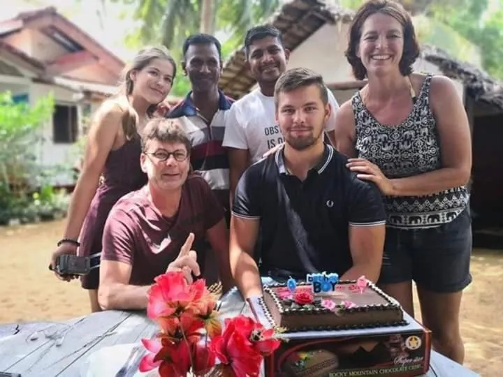 Family in Star Rest Beach Hotel