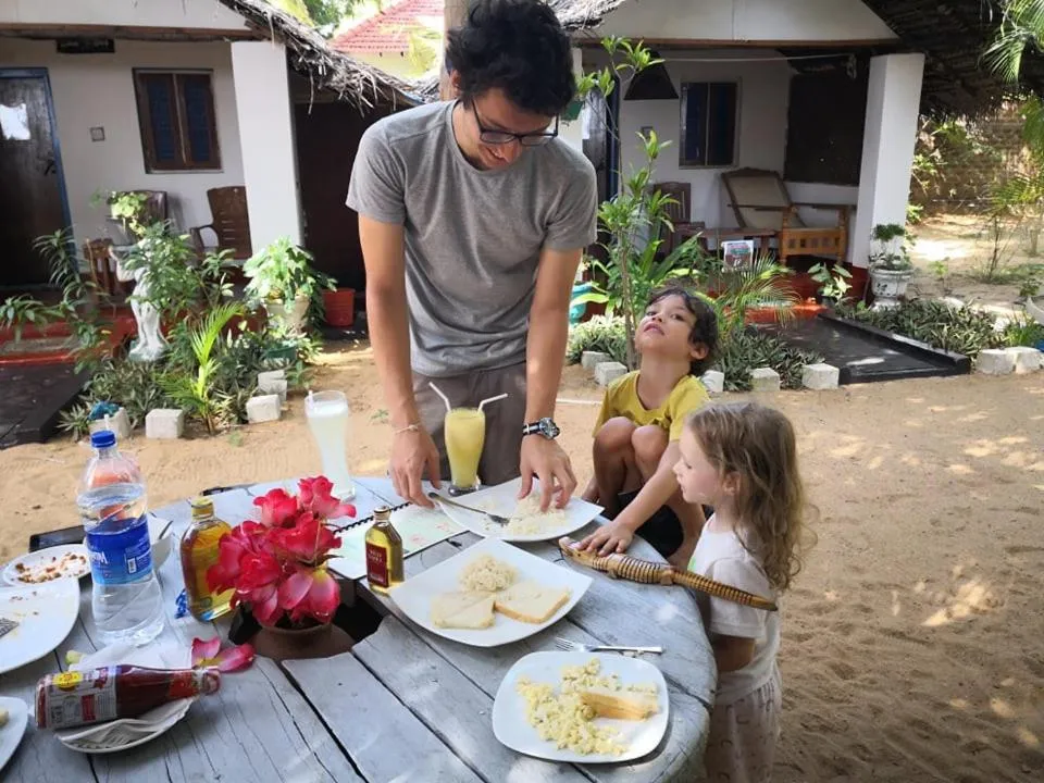Asian breakfast in Star Rest Beach Hotel
