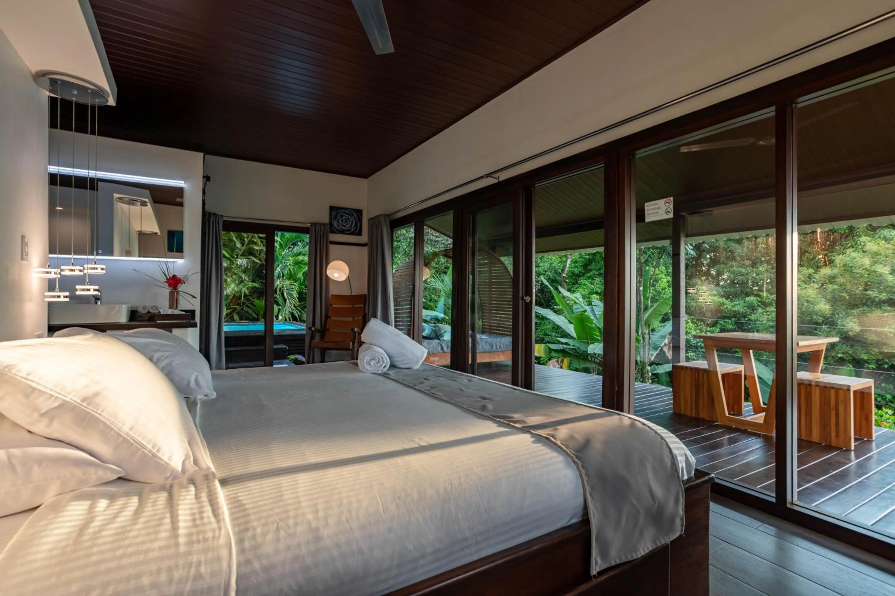 Natural landscape, Bed in The Tranquilo Lodge, Adult Only, All meals included