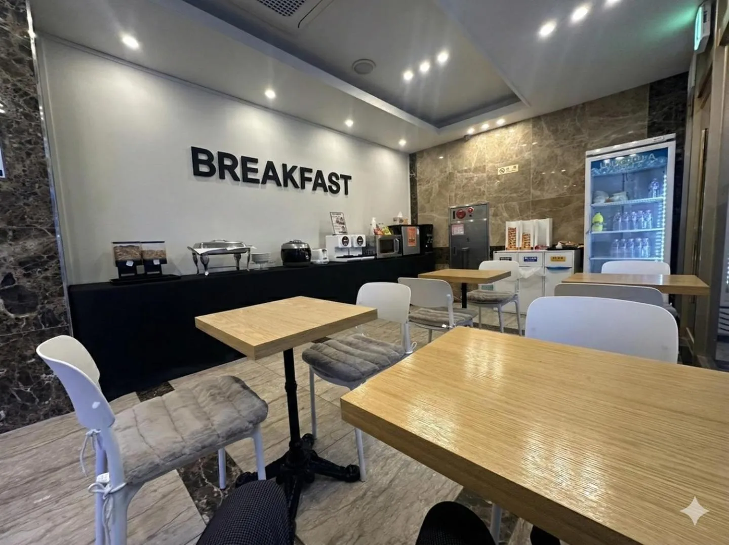 Breakfast in incheon Airport Hotel June