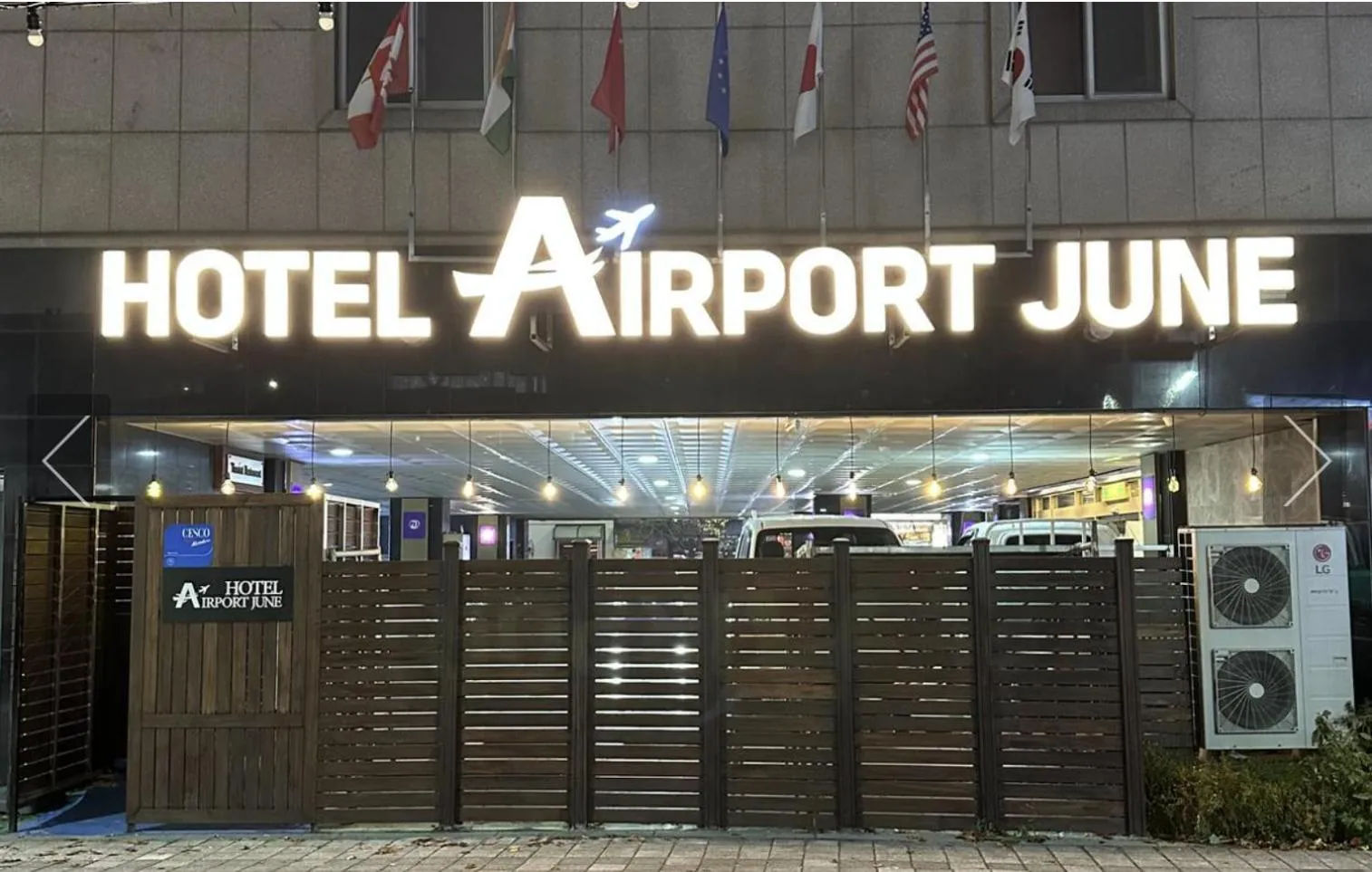 Property logo or sign in incheon Airport Hotel June