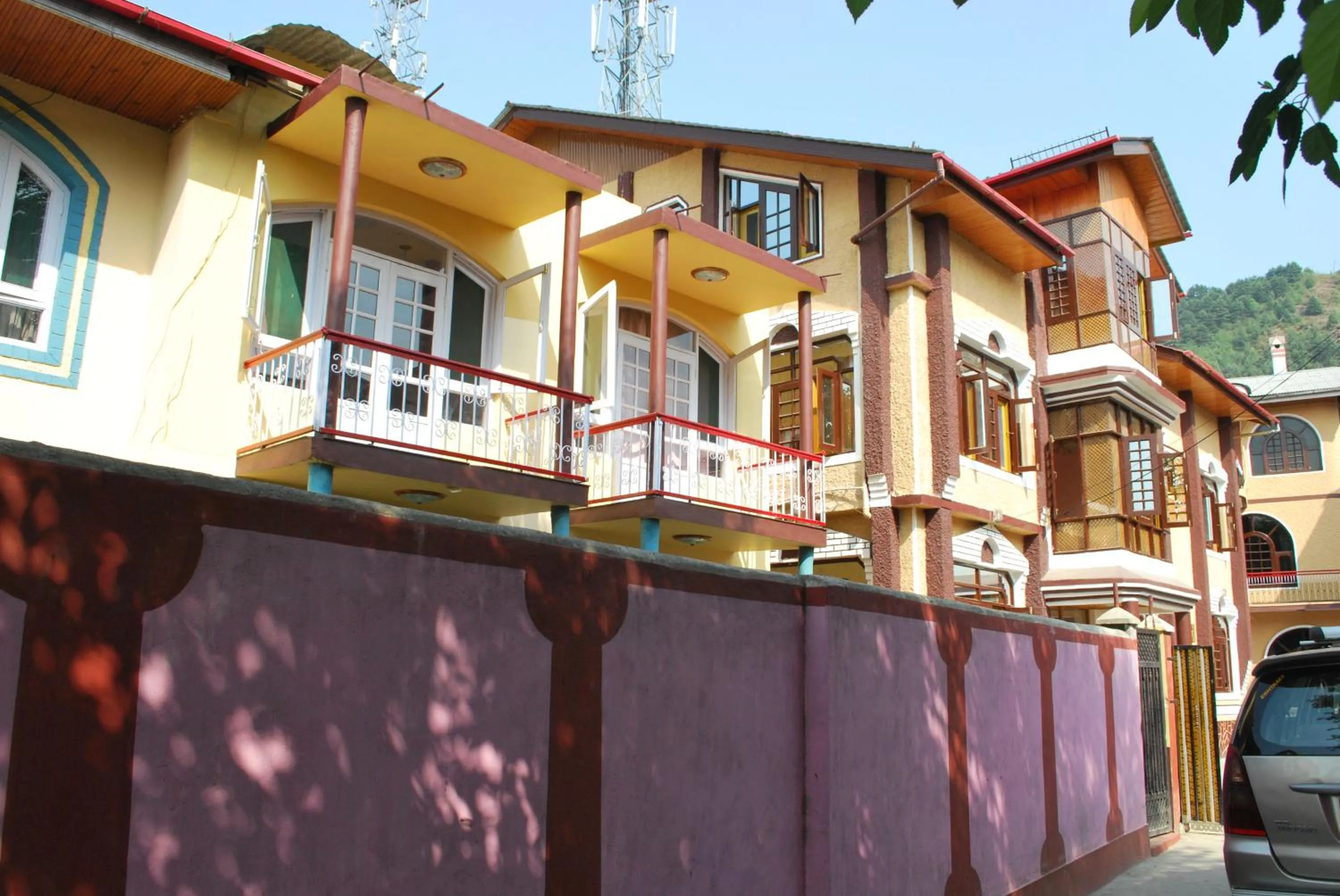 Bird's eye view in Hotel Gulistan