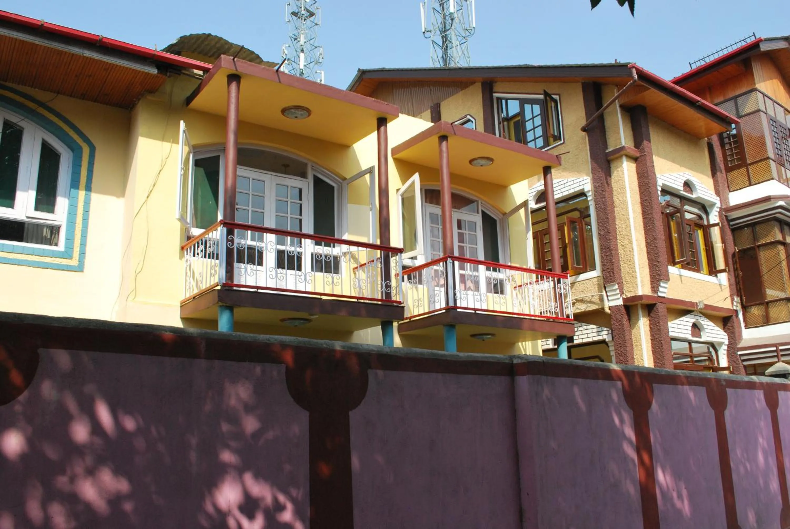 Bird's eye view in Hotel Gulistan